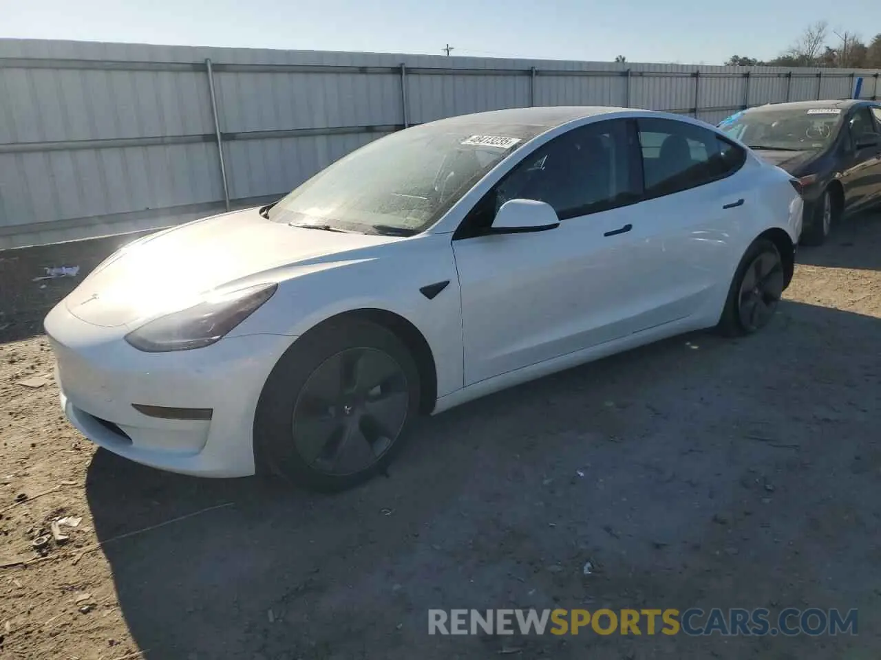 1 Photograph of a damaged car 5YJ3E1EA1PF556562 TESLA MODEL 3 2023