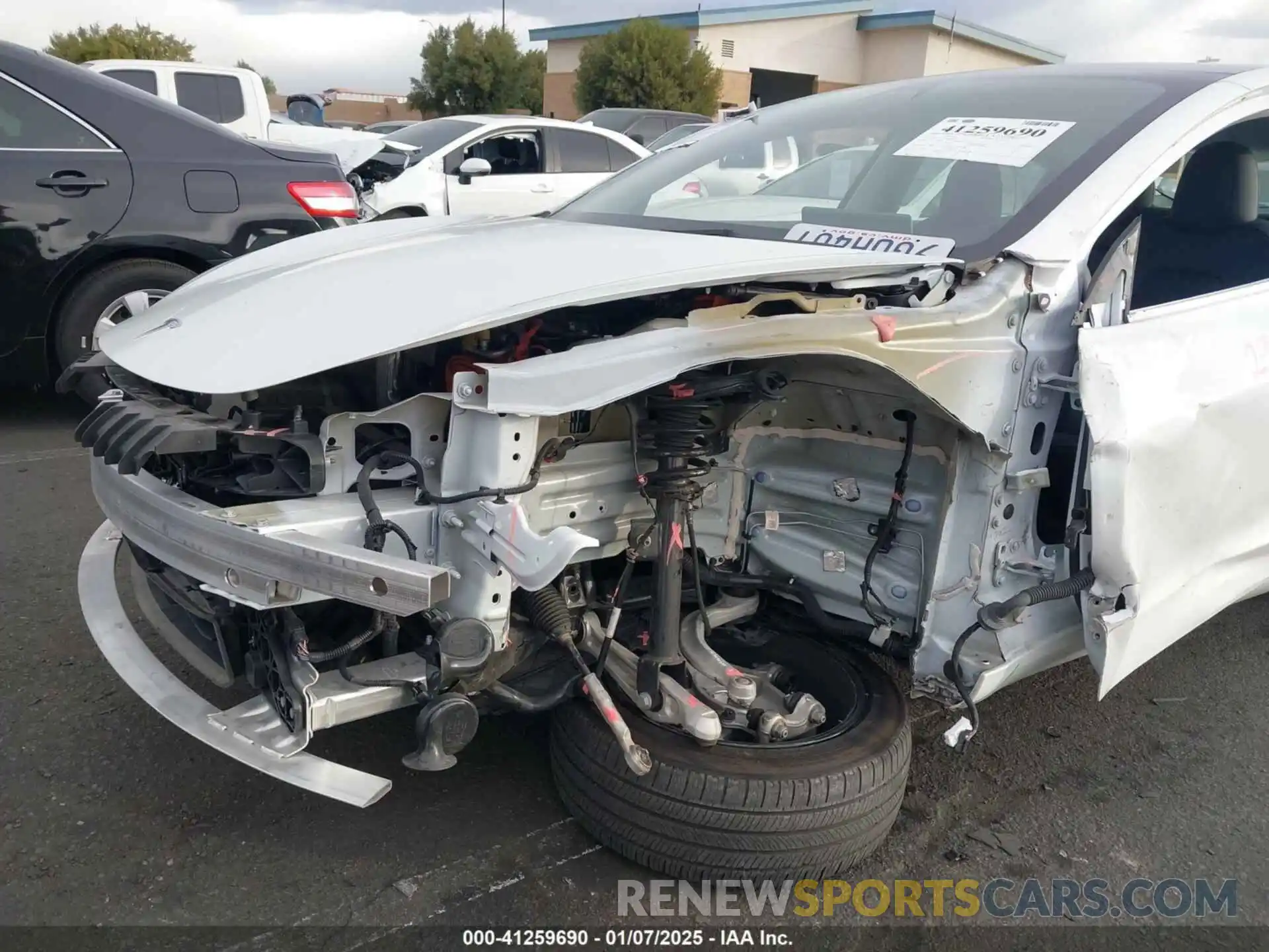 6 Photograph of a damaged car 5YJ3E1EA1PF567416 TESLA MODEL 3 2023