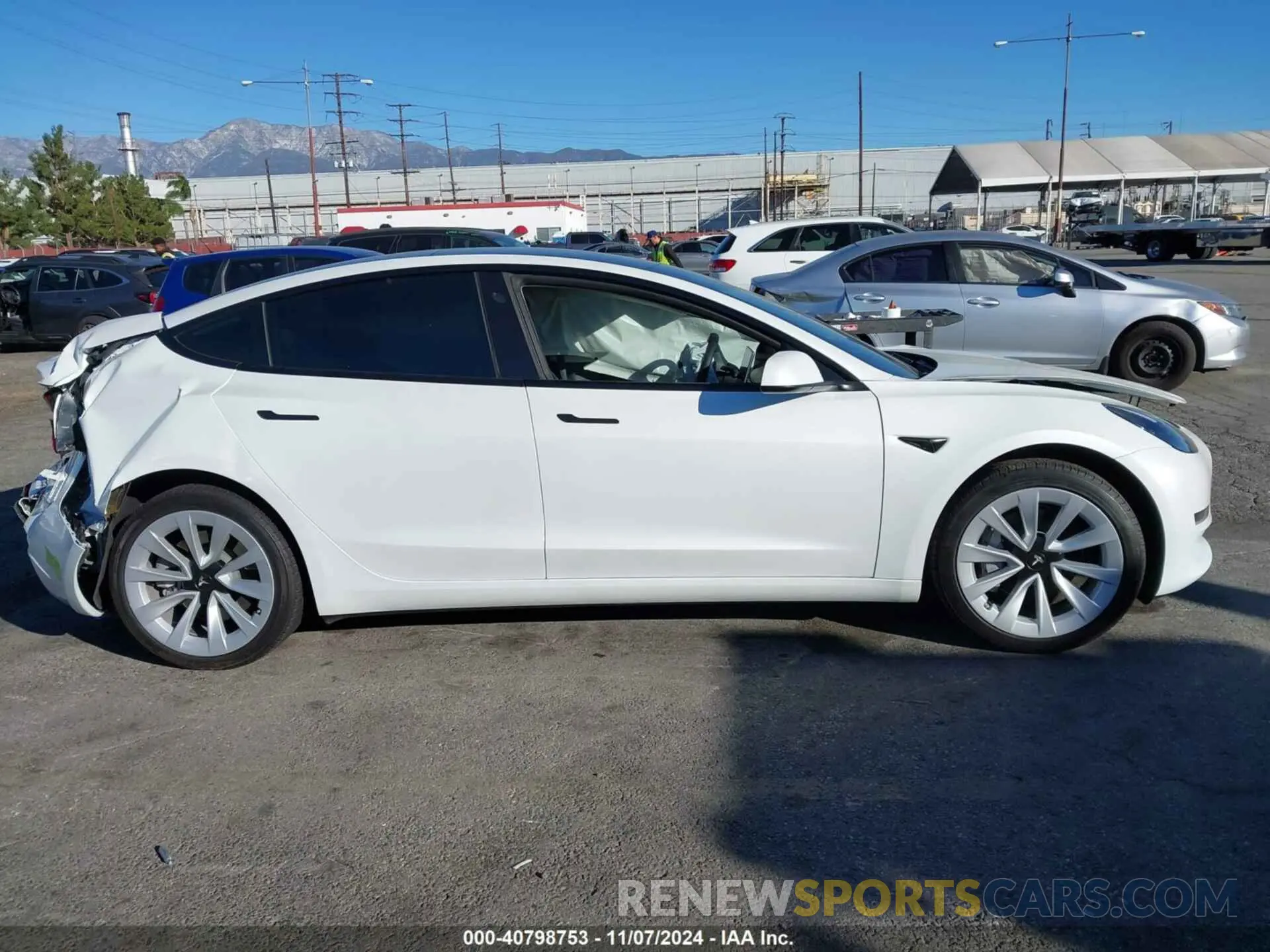 13 Photograph of a damaged car 5YJ3E1EA1PF569117 TESLA MODEL 3 2023