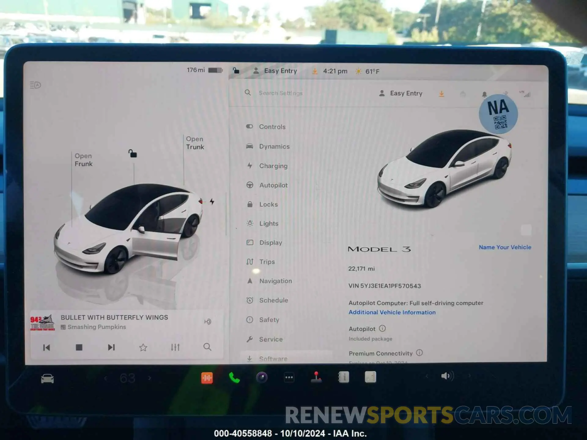 15 Photograph of a damaged car 5YJ3E1EA1PF570543 TESLA MODEL 3 2023