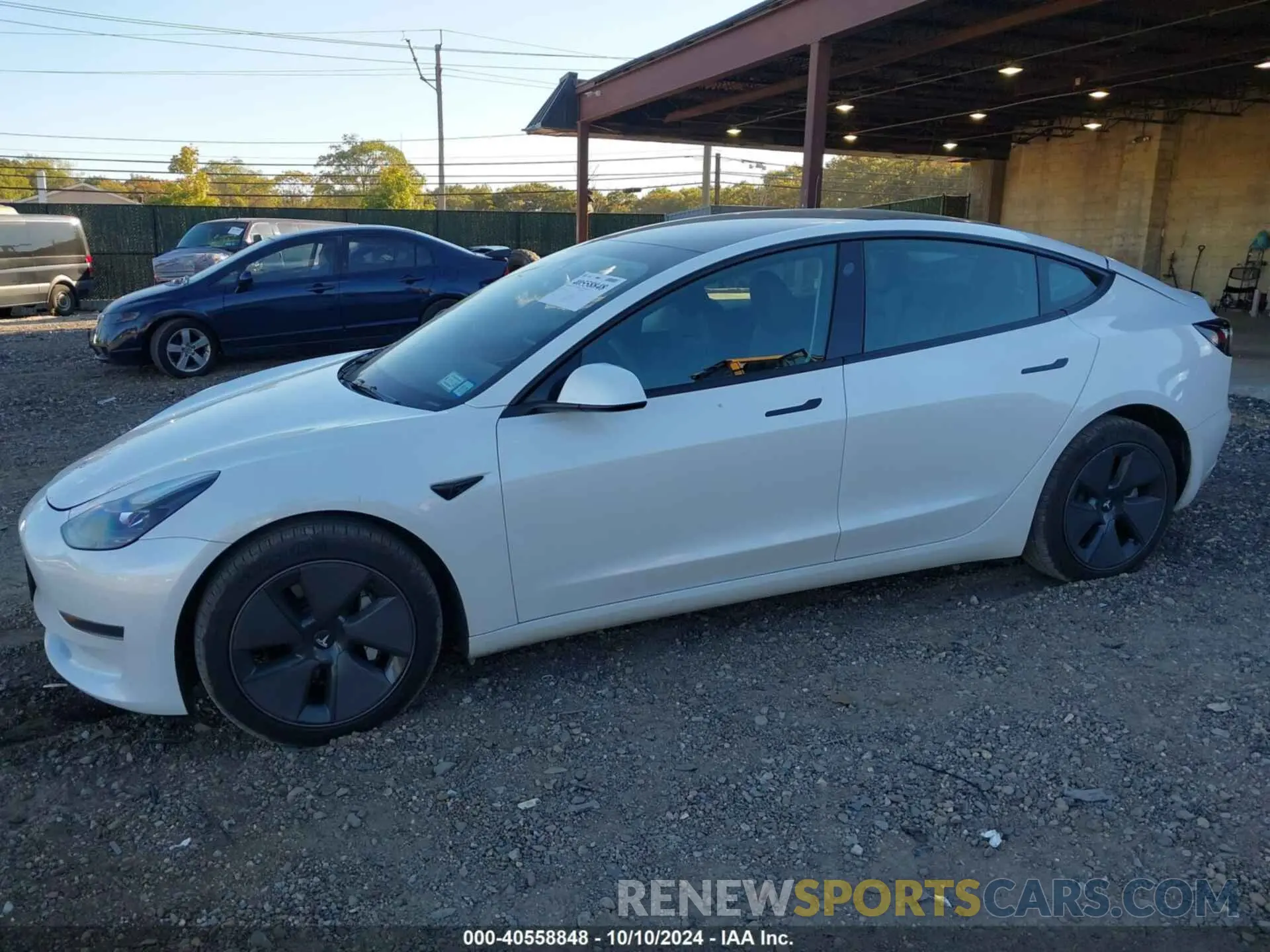 2 Photograph of a damaged car 5YJ3E1EA1PF570543 TESLA MODEL 3 2023