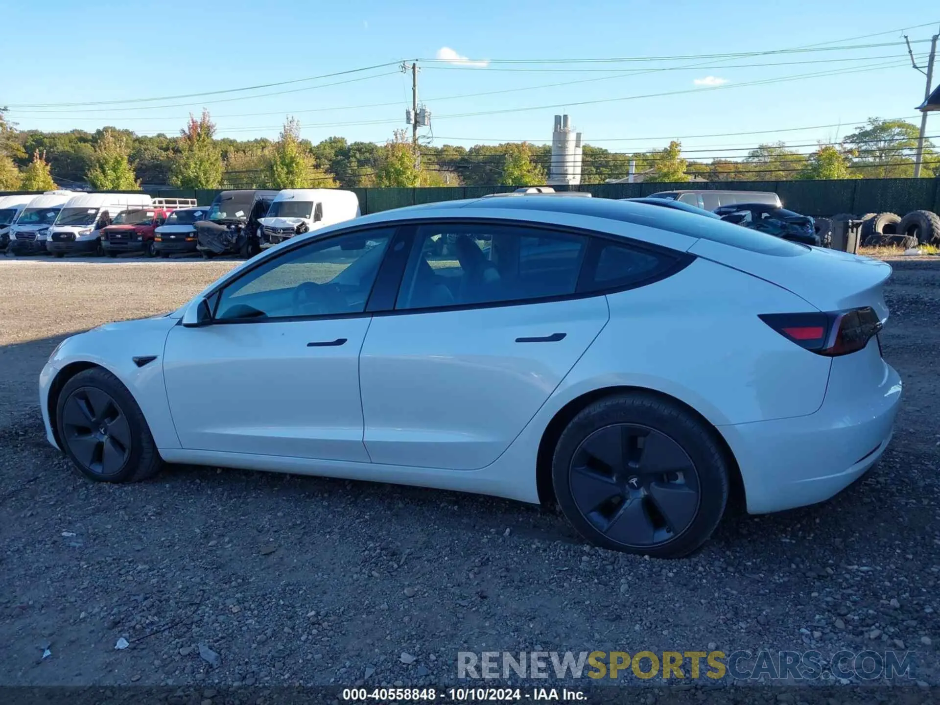 3 Photograph of a damaged car 5YJ3E1EA1PF570543 TESLA MODEL 3 2023