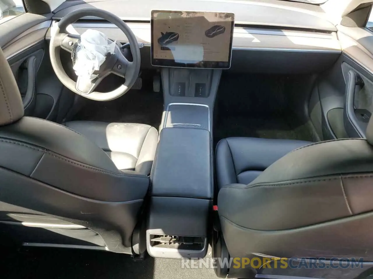 8 Photograph of a damaged car 5YJ3E1EA1PF573006 TESLA MODEL 3 2023