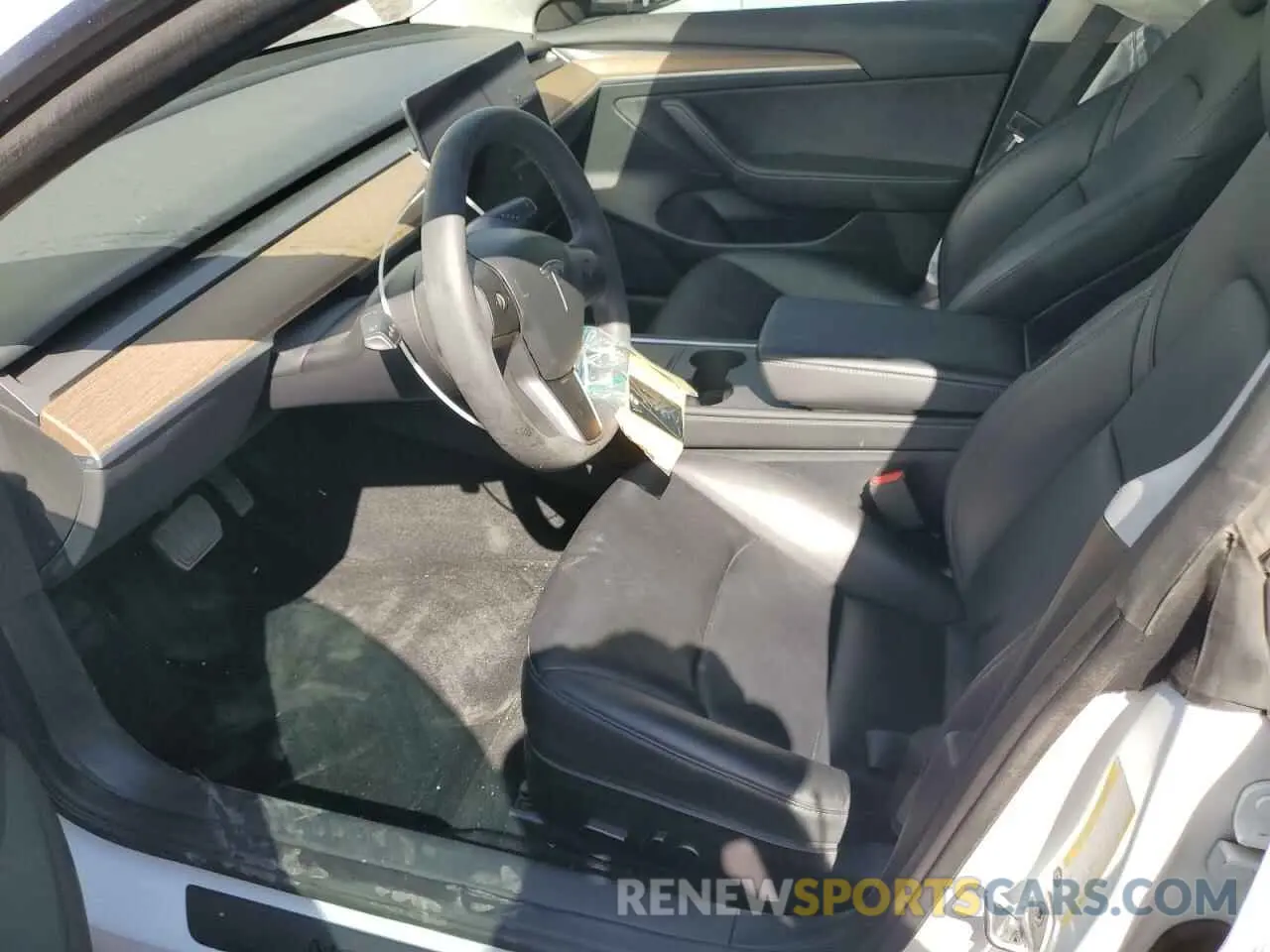 7 Photograph of a damaged car 5YJ3E1EA1PF587889 TESLA MODEL 3 2023
