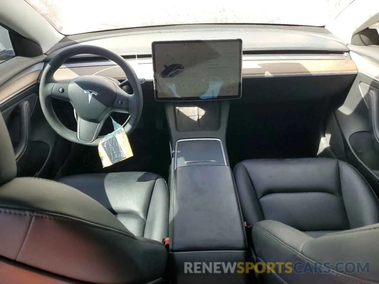 8 Photograph of a damaged car 5YJ3E1EA1PF587889 TESLA MODEL 3 2023