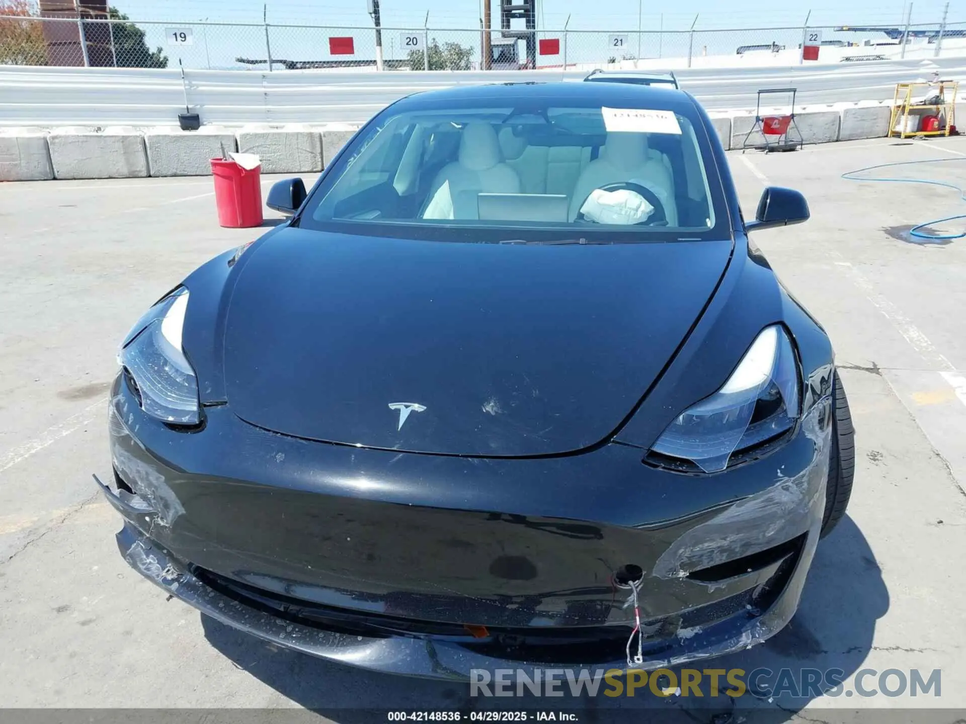12 Photograph of a damaged car 5YJ3E1EA1PF599699 TESLA MODEL 3 2023