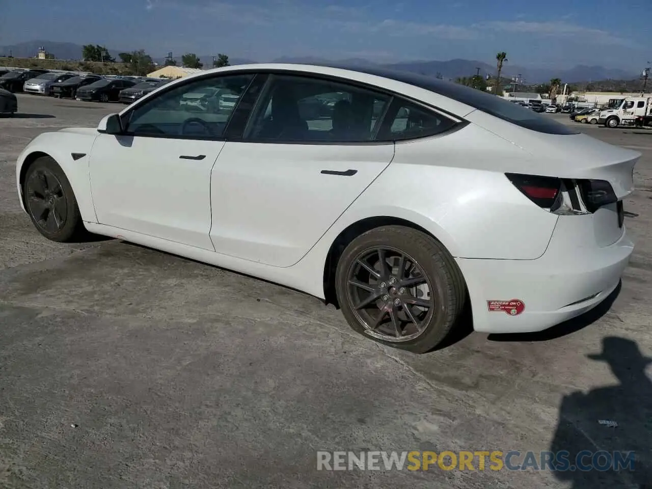 2 Photograph of a damaged car 5YJ3E1EA1PF601693 TESLA MODEL 3 2023