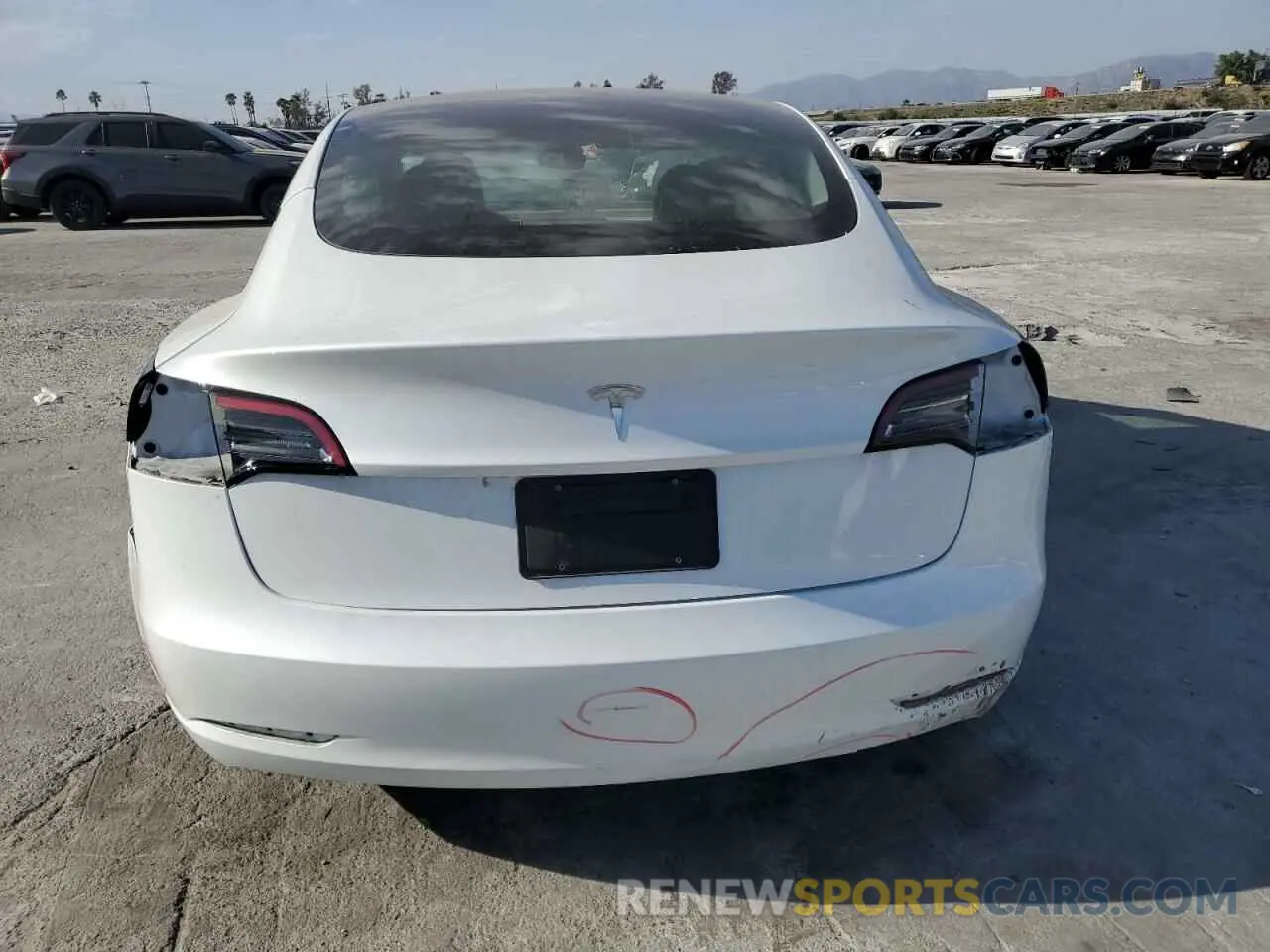 6 Photograph of a damaged car 5YJ3E1EA1PF601693 TESLA MODEL 3 2023