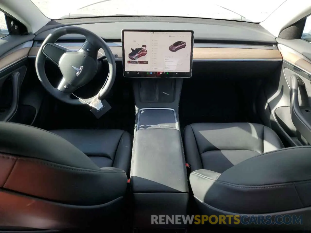 8 Photograph of a damaged car 5YJ3E1EA1PF601693 TESLA MODEL 3 2023