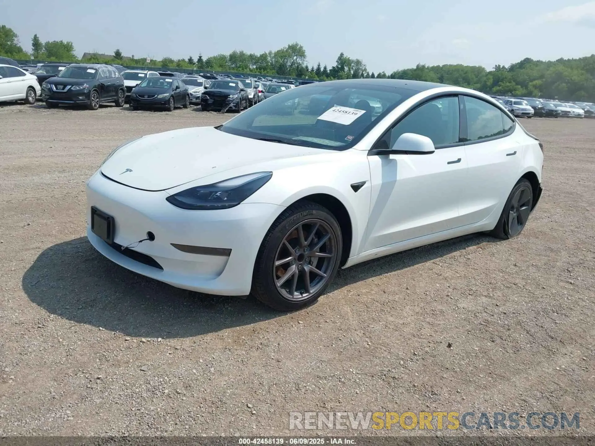 2 Photograph of a damaged car 5YJ3E1EA1PF602729 TESLA MODEL 3 2023