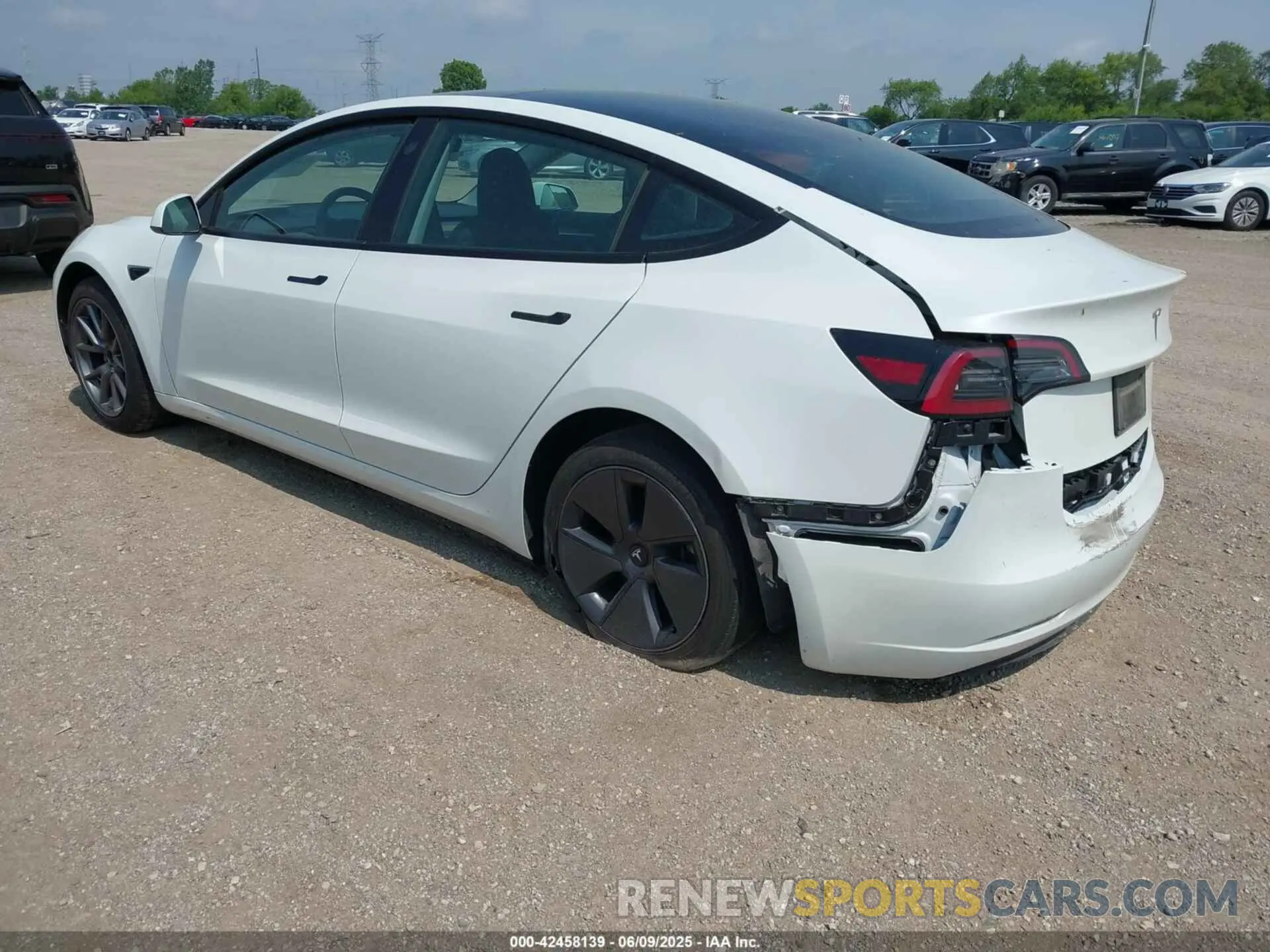 3 Photograph of a damaged car 5YJ3E1EA1PF602729 TESLA MODEL 3 2023