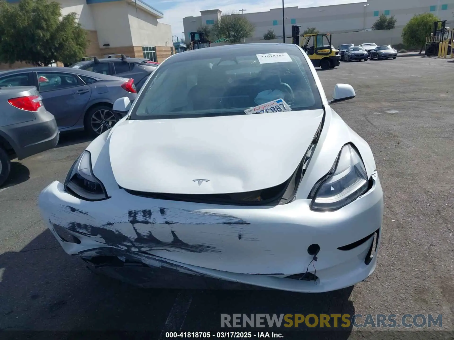 11 Photograph of a damaged car 5YJ3E1EA1PF604139 TESLA MODEL 3 2023