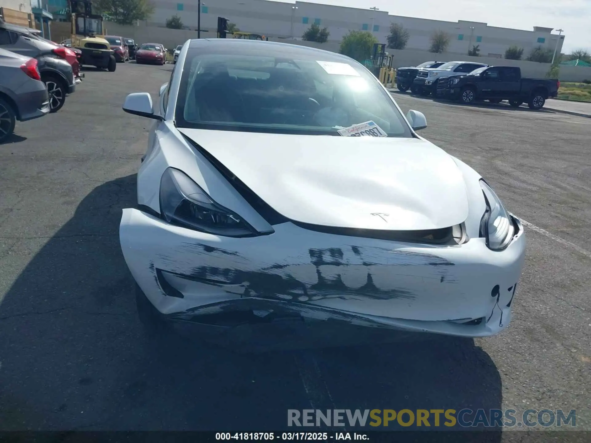 6 Photograph of a damaged car 5YJ3E1EA1PF604139 TESLA MODEL 3 2023