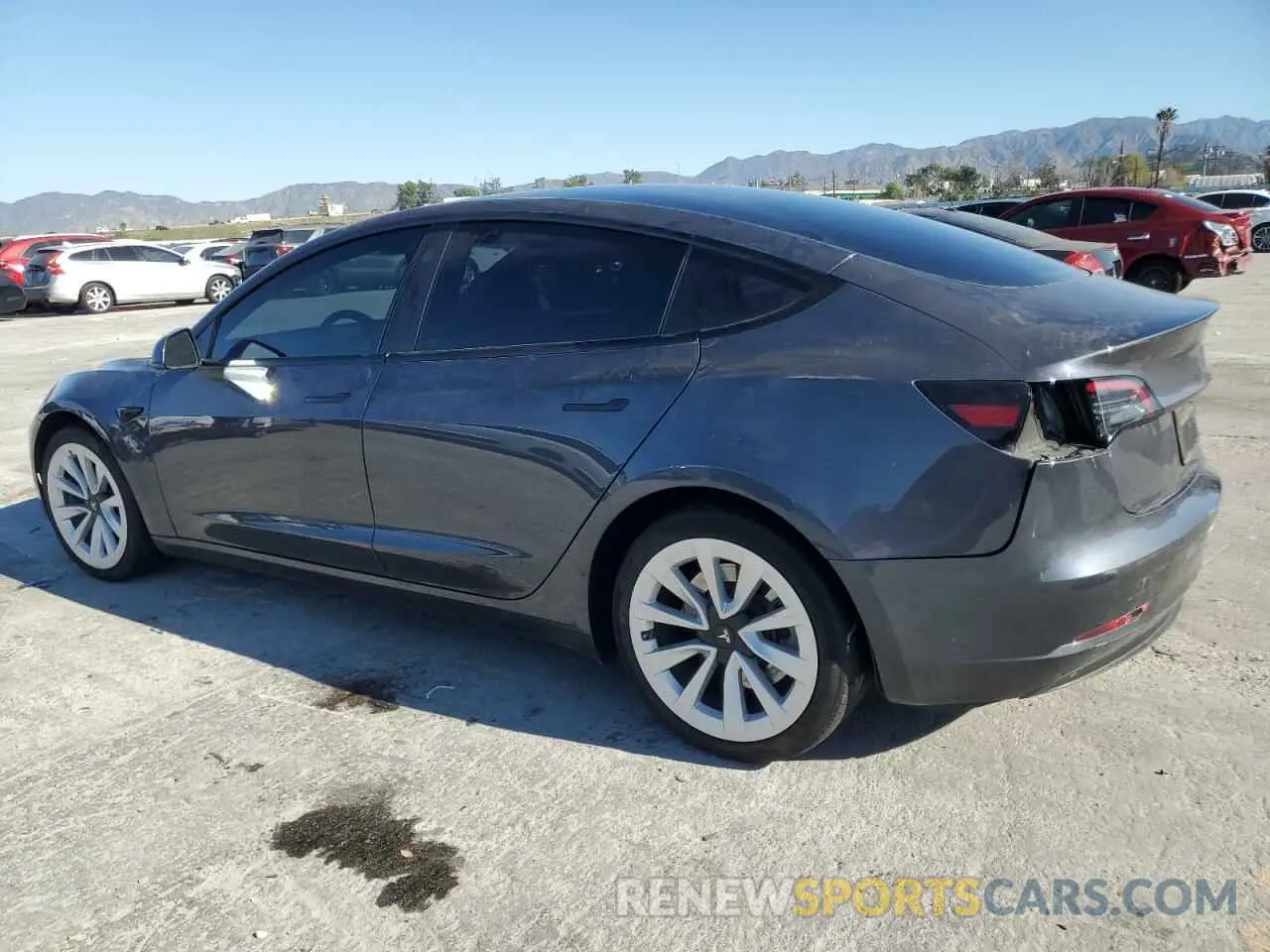 2 Photograph of a damaged car 5YJ3E1EA1PF616548 TESLA MODEL 3 2023