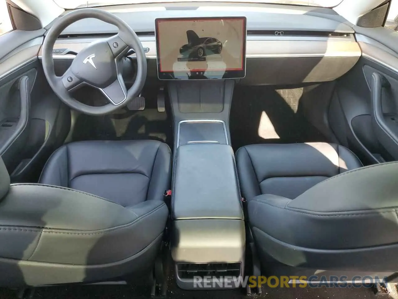 8 Photograph of a damaged car 5YJ3E1EA1PF616548 TESLA MODEL 3 2023