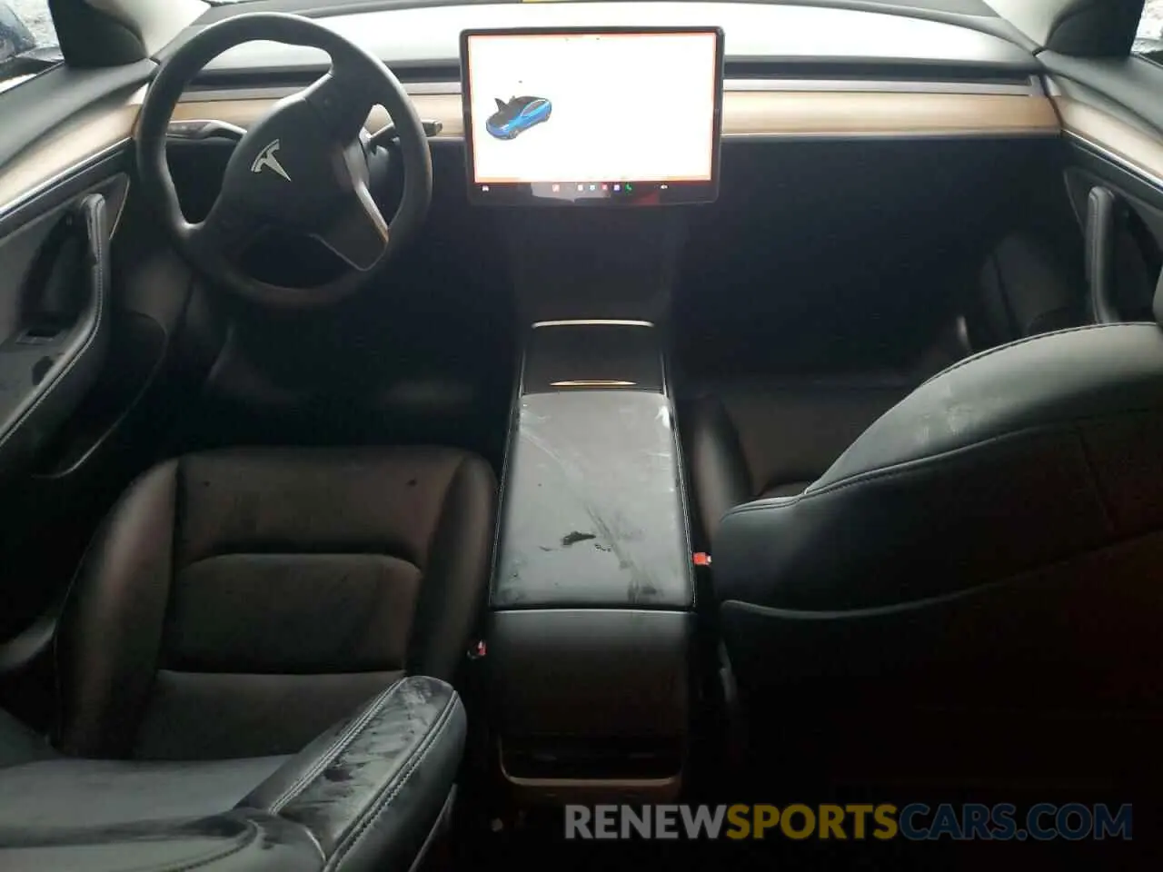 8 Photograph of a damaged car 5YJ3E1EA1PF617425 TESLA MODEL 3 2023