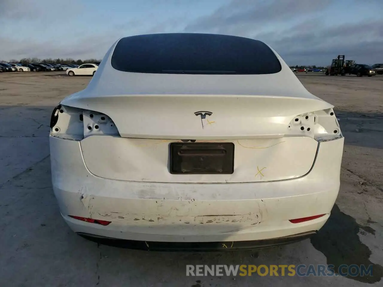 6 Photograph of a damaged car 5YJ3E1EA1PF619885 TESLA MODEL 3 2023
