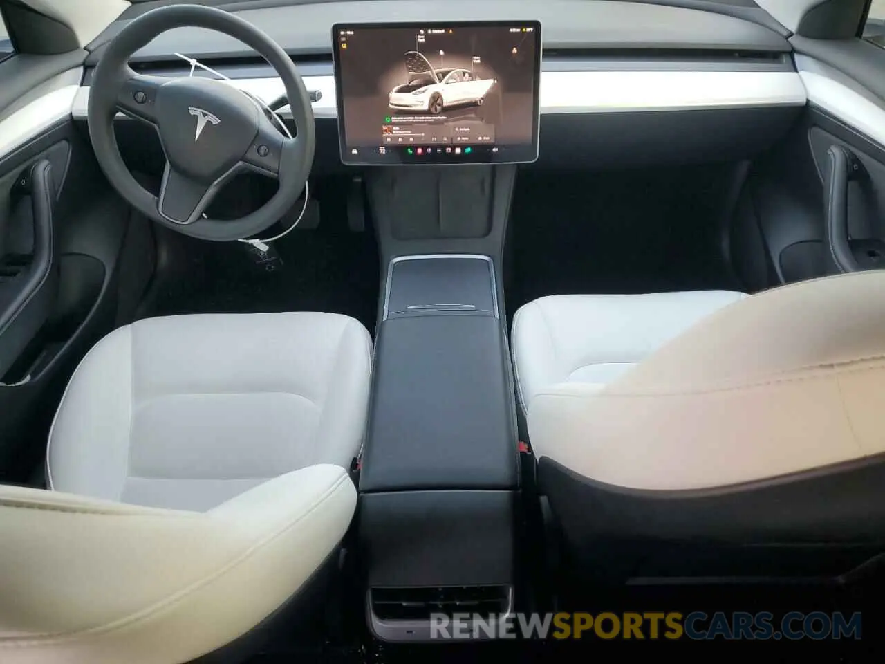 8 Photograph of a damaged car 5YJ3E1EA1PF619885 TESLA MODEL 3 2023