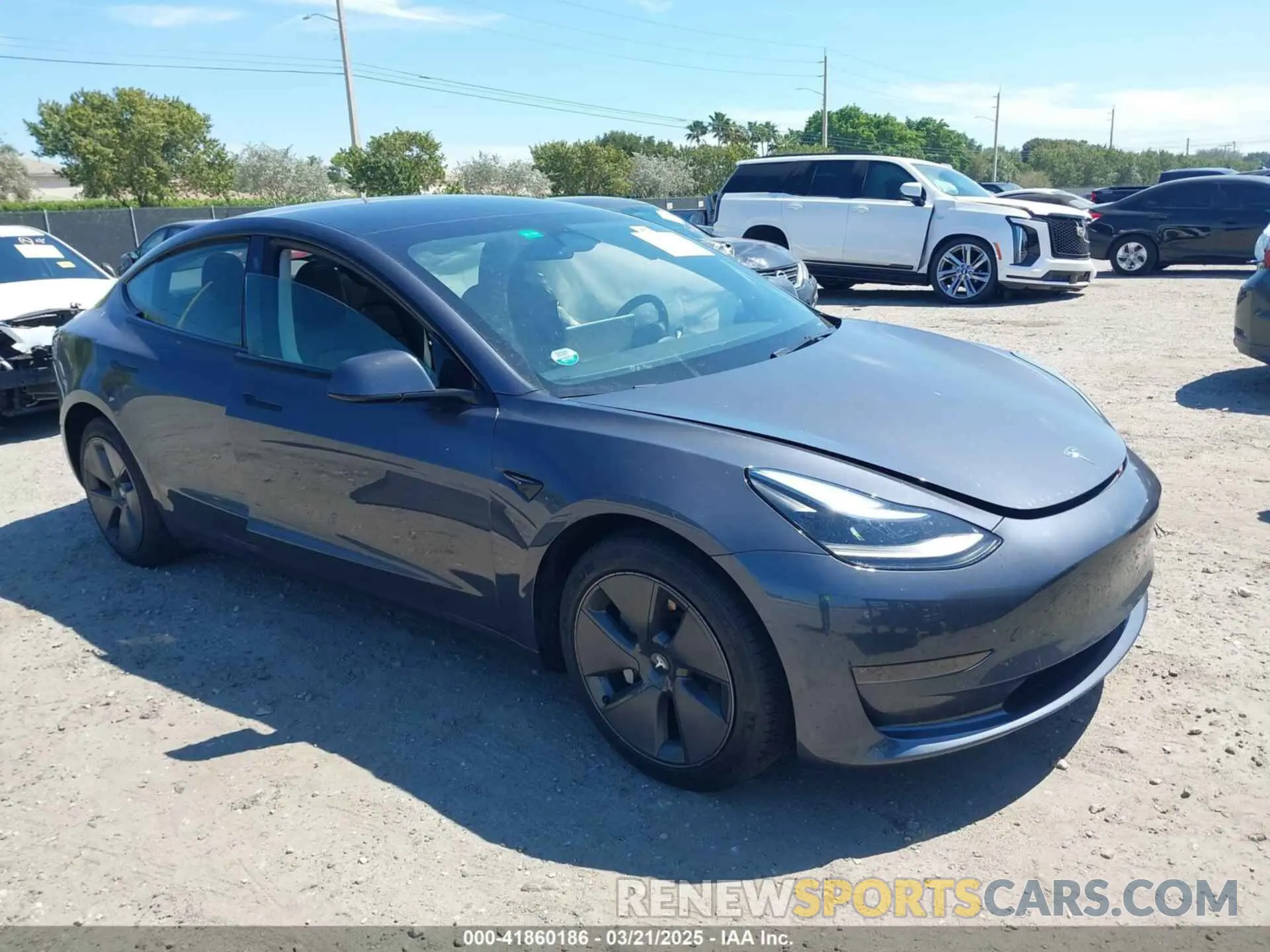 1 Photograph of a damaged car 5YJ3E1EA1PF622012 TESLA MODEL 3 2023