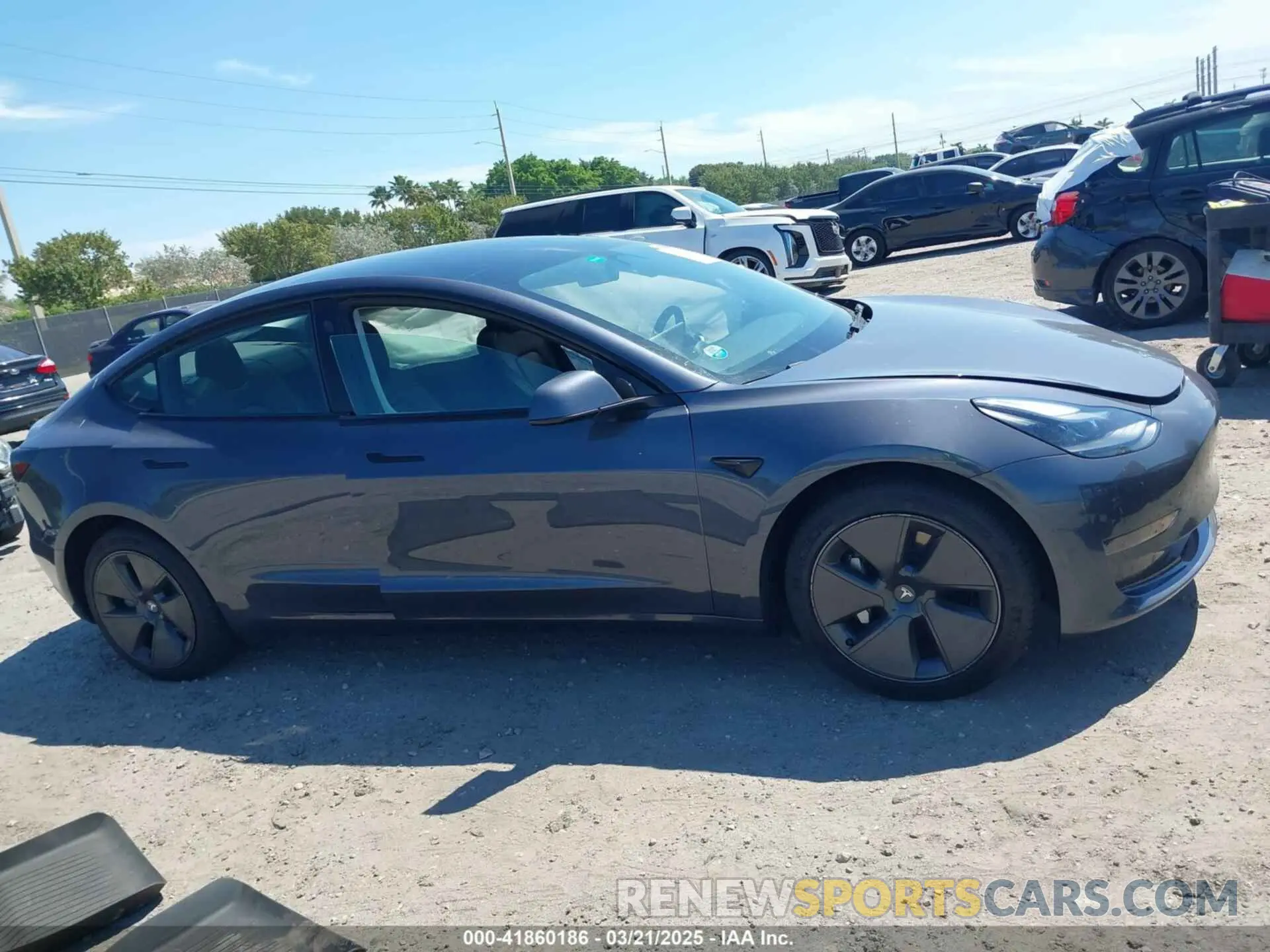 13 Photograph of a damaged car 5YJ3E1EA1PF622012 TESLA MODEL 3 2023