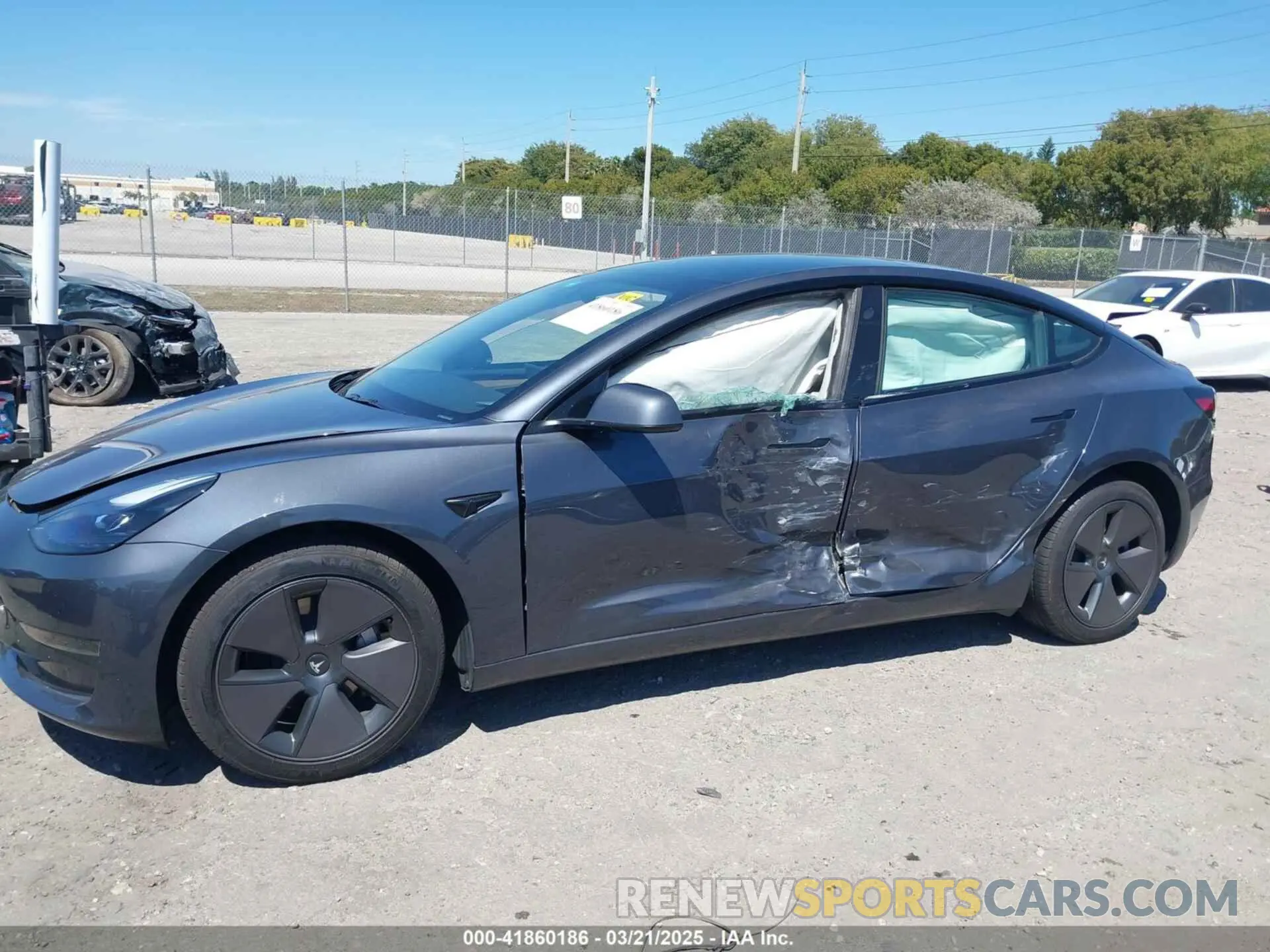 6 Photograph of a damaged car 5YJ3E1EA1PF622012 TESLA MODEL 3 2023