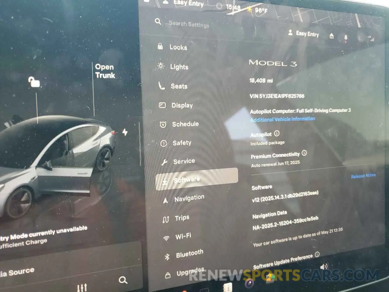9 Photograph of a damaged car 5YJ3E1EA1PF625766 TESLA MODEL 3 2023