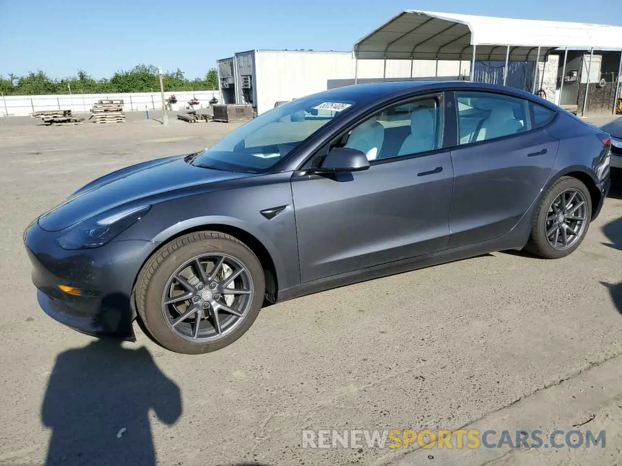1 Photograph of a damaged car 5YJ3E1EA1PF638310 TESLA MODEL 3 2023