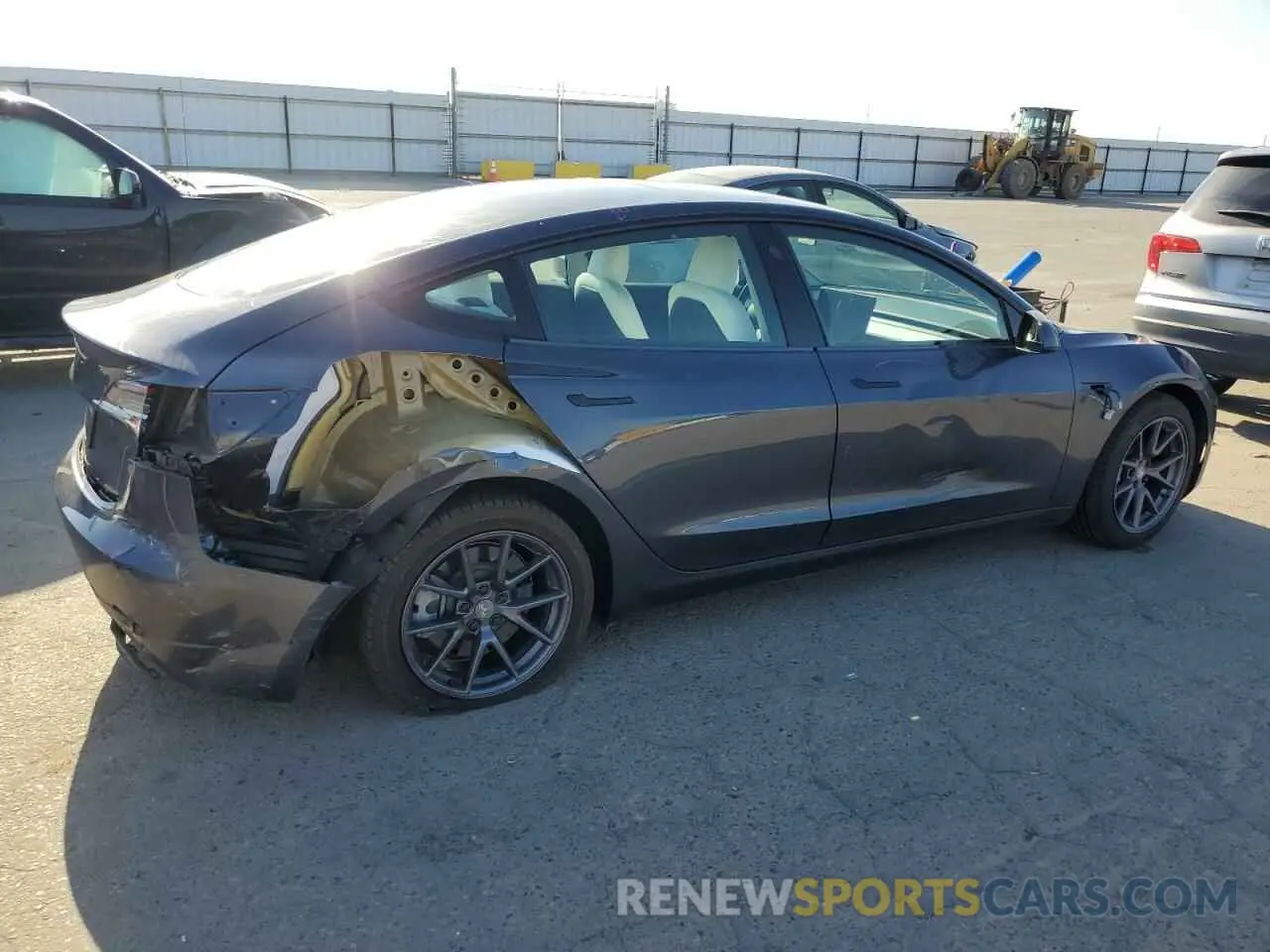 3 Photograph of a damaged car 5YJ3E1EA1PF638310 TESLA MODEL 3 2023