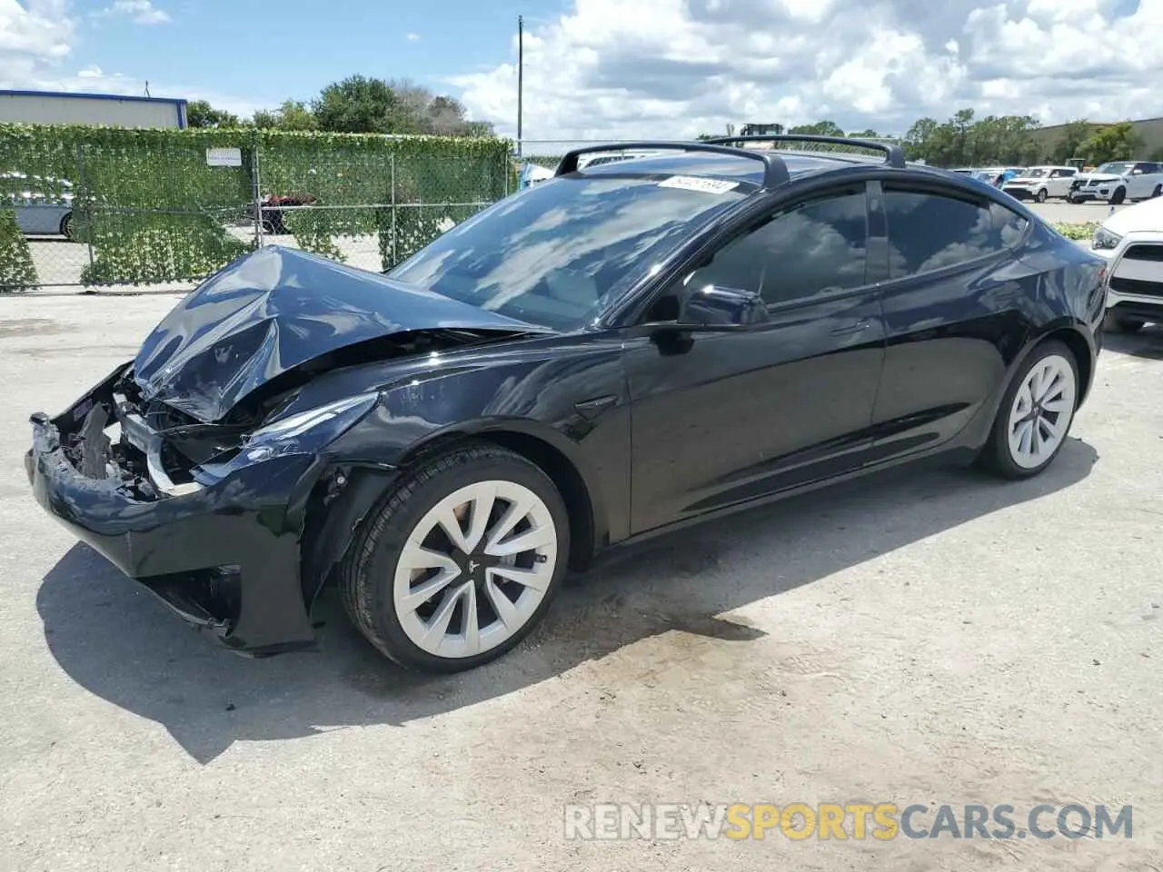 1 Photograph of a damaged car 5YJ3E1EA1PF639389 TESLA MODEL 3 2023
