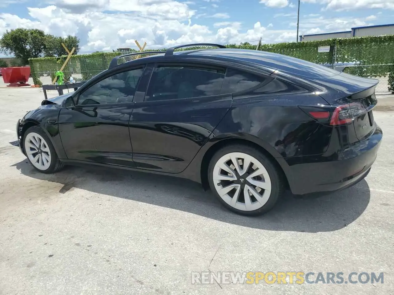 2 Photograph of a damaged car 5YJ3E1EA1PF639389 TESLA MODEL 3 2023