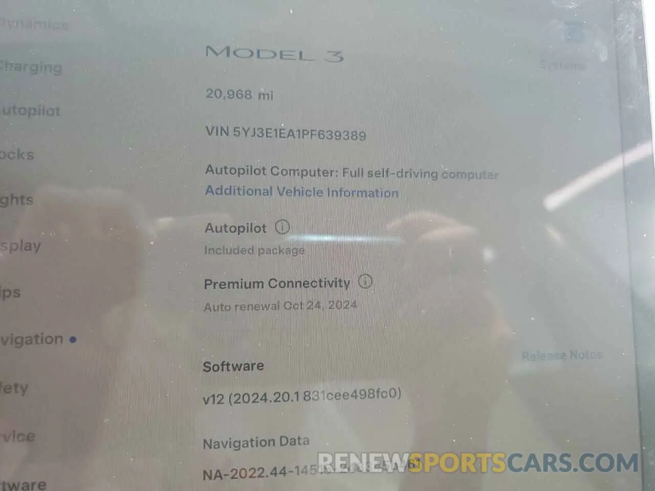 9 Photograph of a damaged car 5YJ3E1EA1PF639389 TESLA MODEL 3 2023