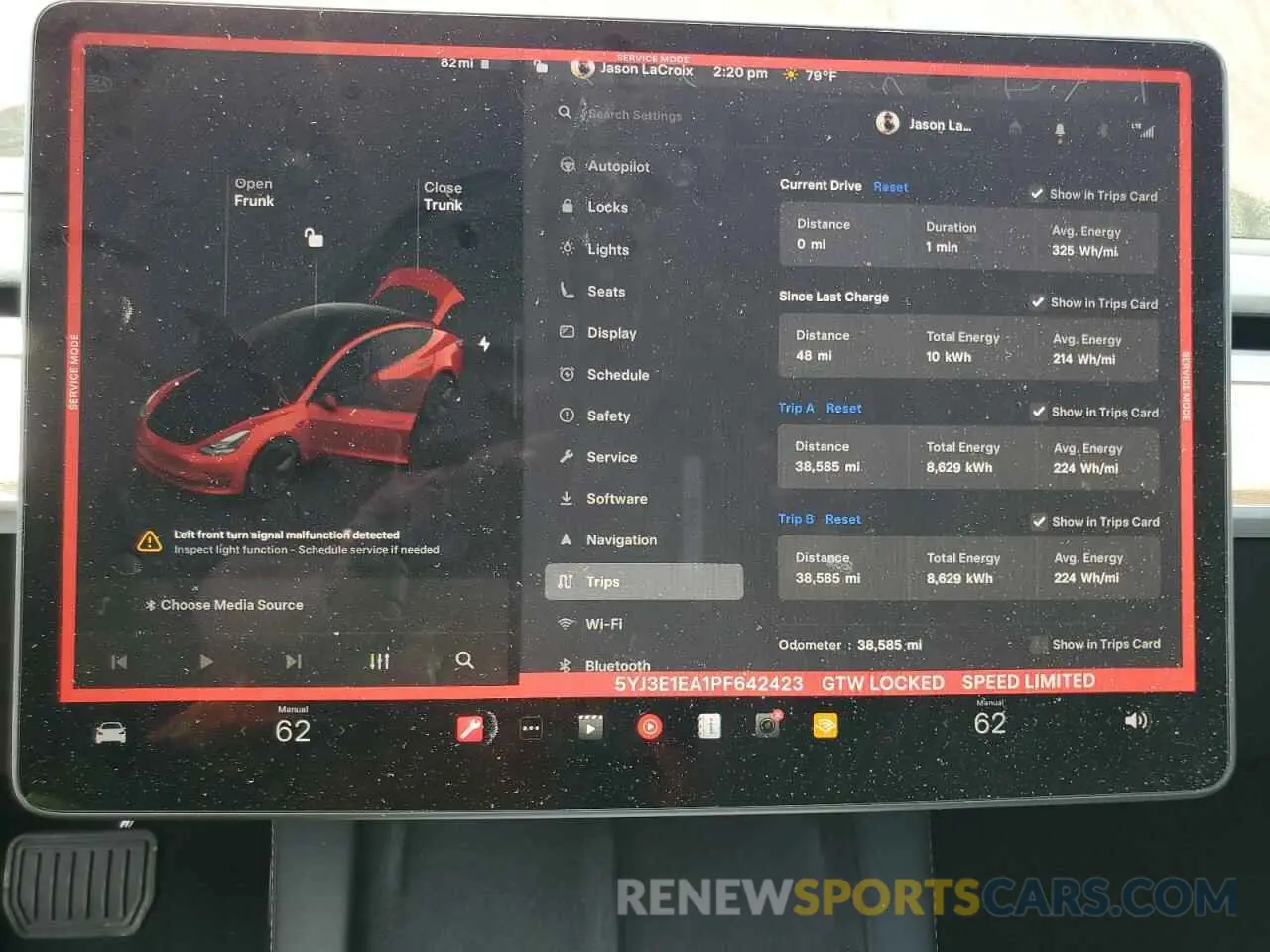 9 Photograph of a damaged car 5YJ3E1EA1PF642423 TESLA MODEL 3 2023