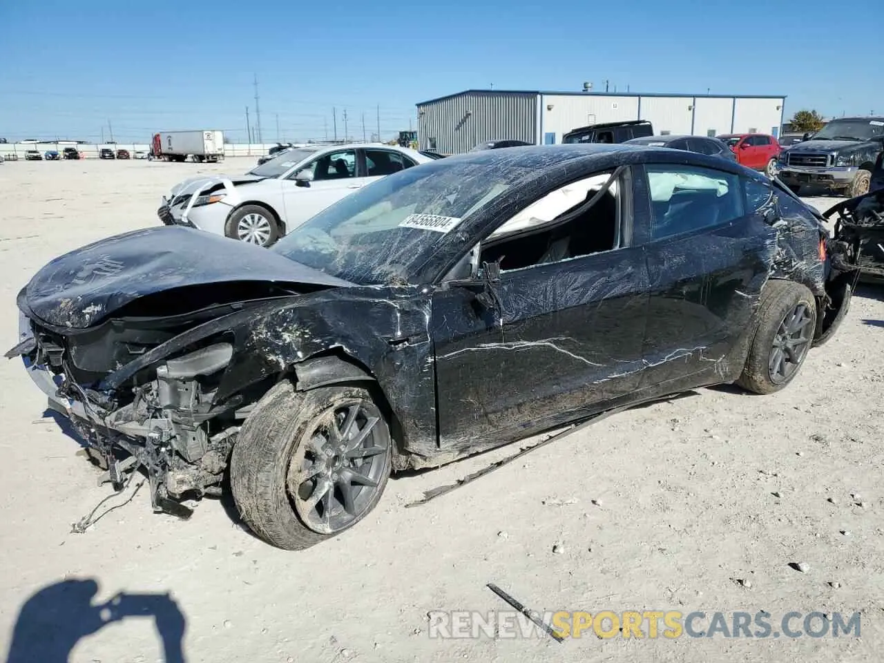 1 Photograph of a damaged car 5YJ3E1EA1PF644804 TESLA MODEL 3 2023