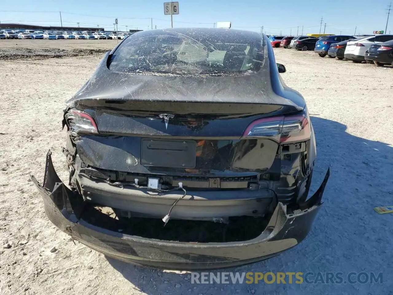 6 Photograph of a damaged car 5YJ3E1EA1PF644804 TESLA MODEL 3 2023
