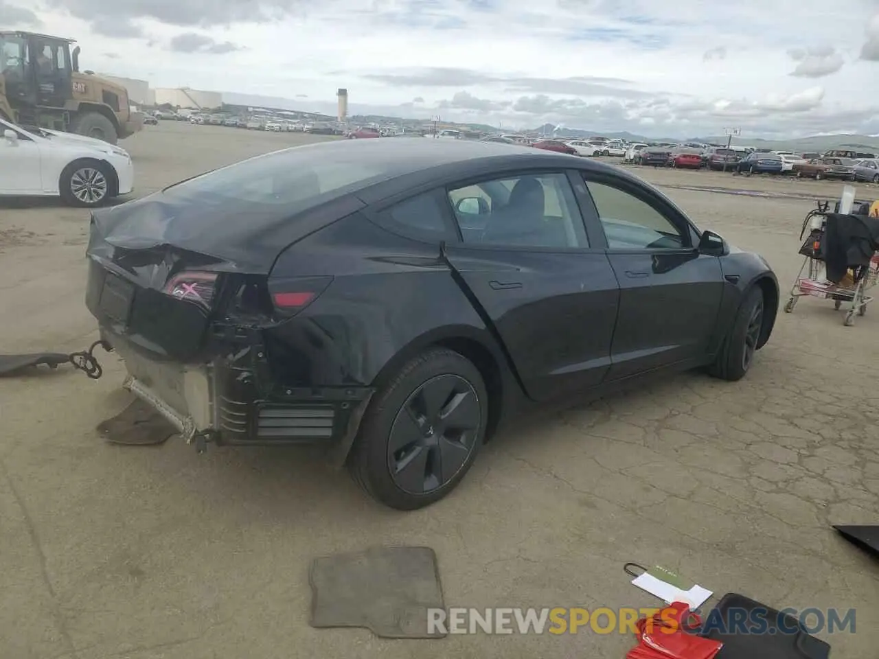 3 Photograph of a damaged car 5YJ3E1EA1PF645998 TESLA MODEL 3 2023