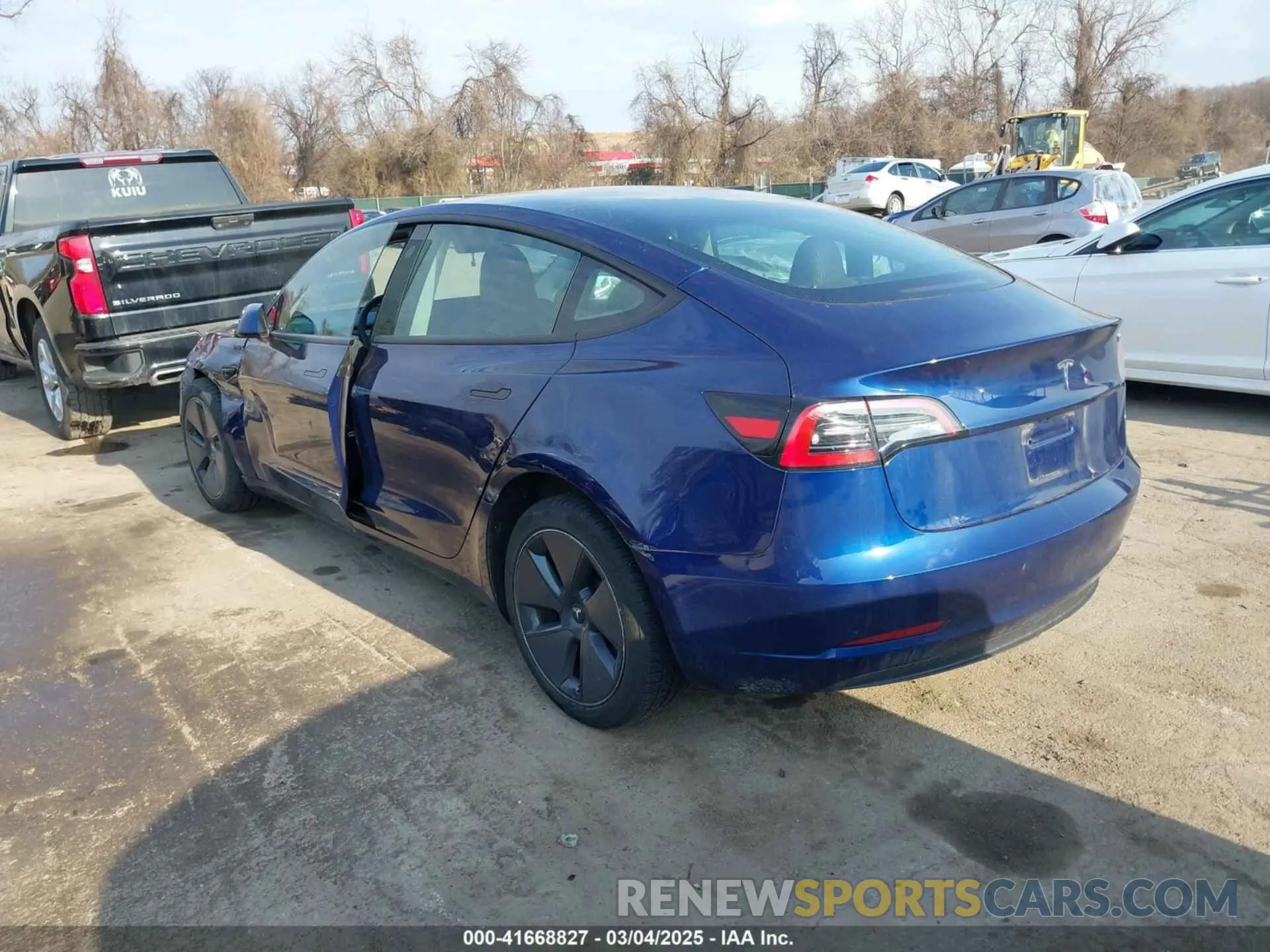 3 Photograph of a damaged car 5YJ3E1EA1PF655558 TESLA MODEL 3 2023