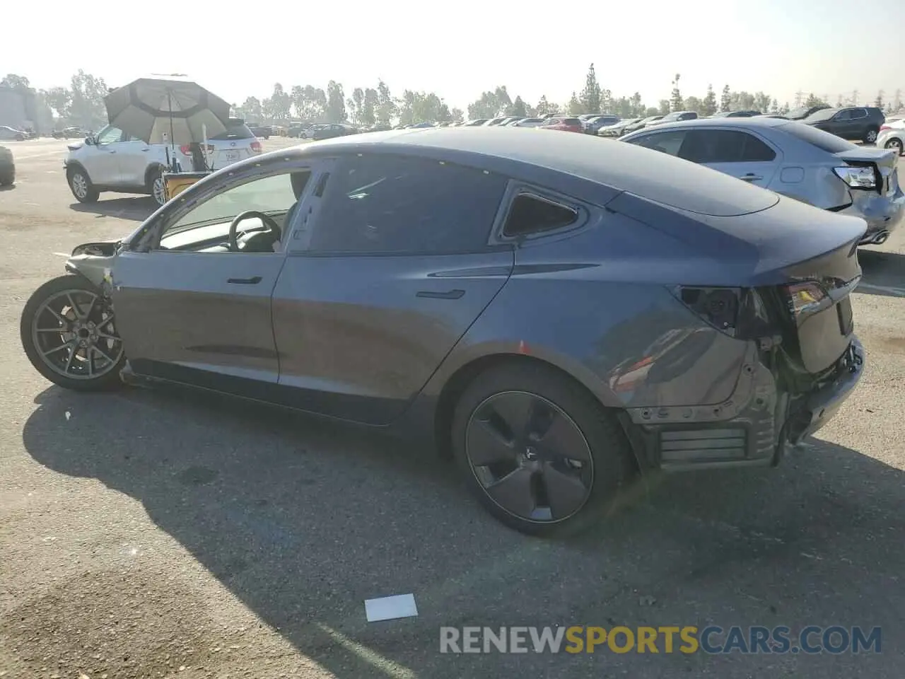 2 Photograph of a damaged car 5YJ3E1EA1PF662882 TESLA MODEL 3 2023