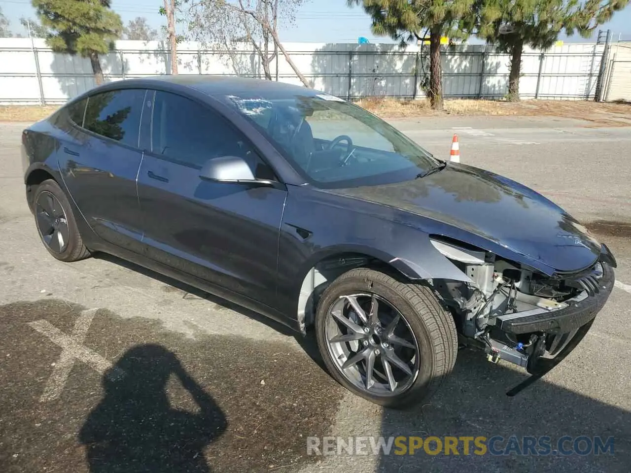 4 Photograph of a damaged car 5YJ3E1EA1PF662882 TESLA MODEL 3 2023