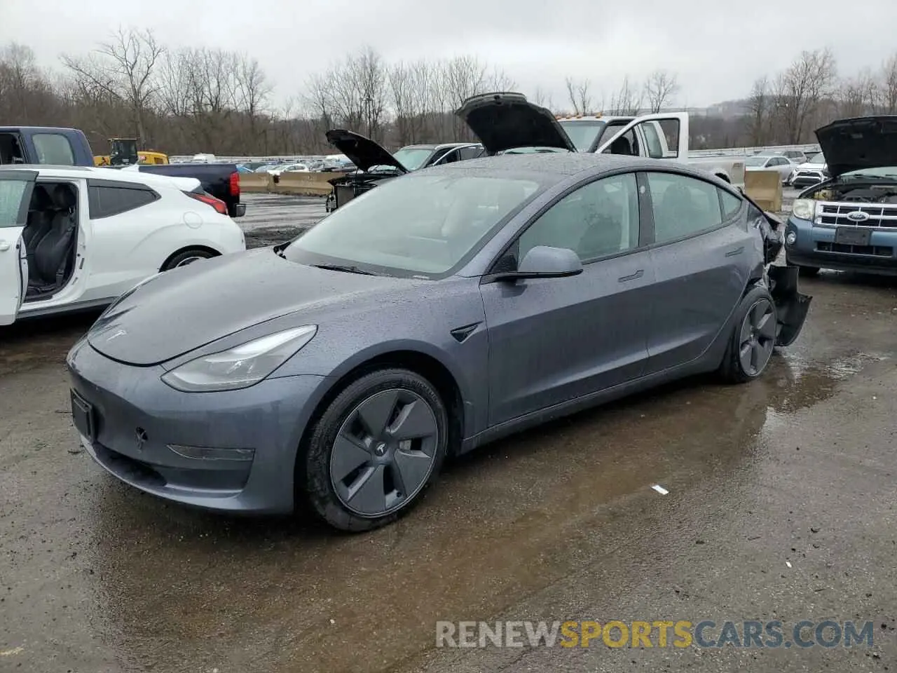 1 Photograph of a damaged car 5YJ3E1EA1PF662929 TESLA MODEL 3 2023
