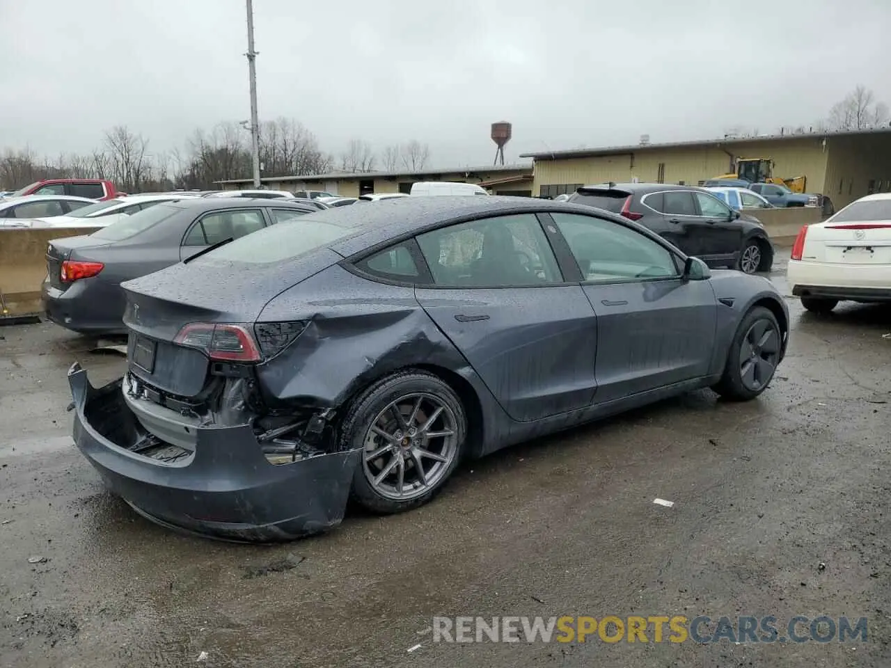 3 Photograph of a damaged car 5YJ3E1EA1PF662929 TESLA MODEL 3 2023