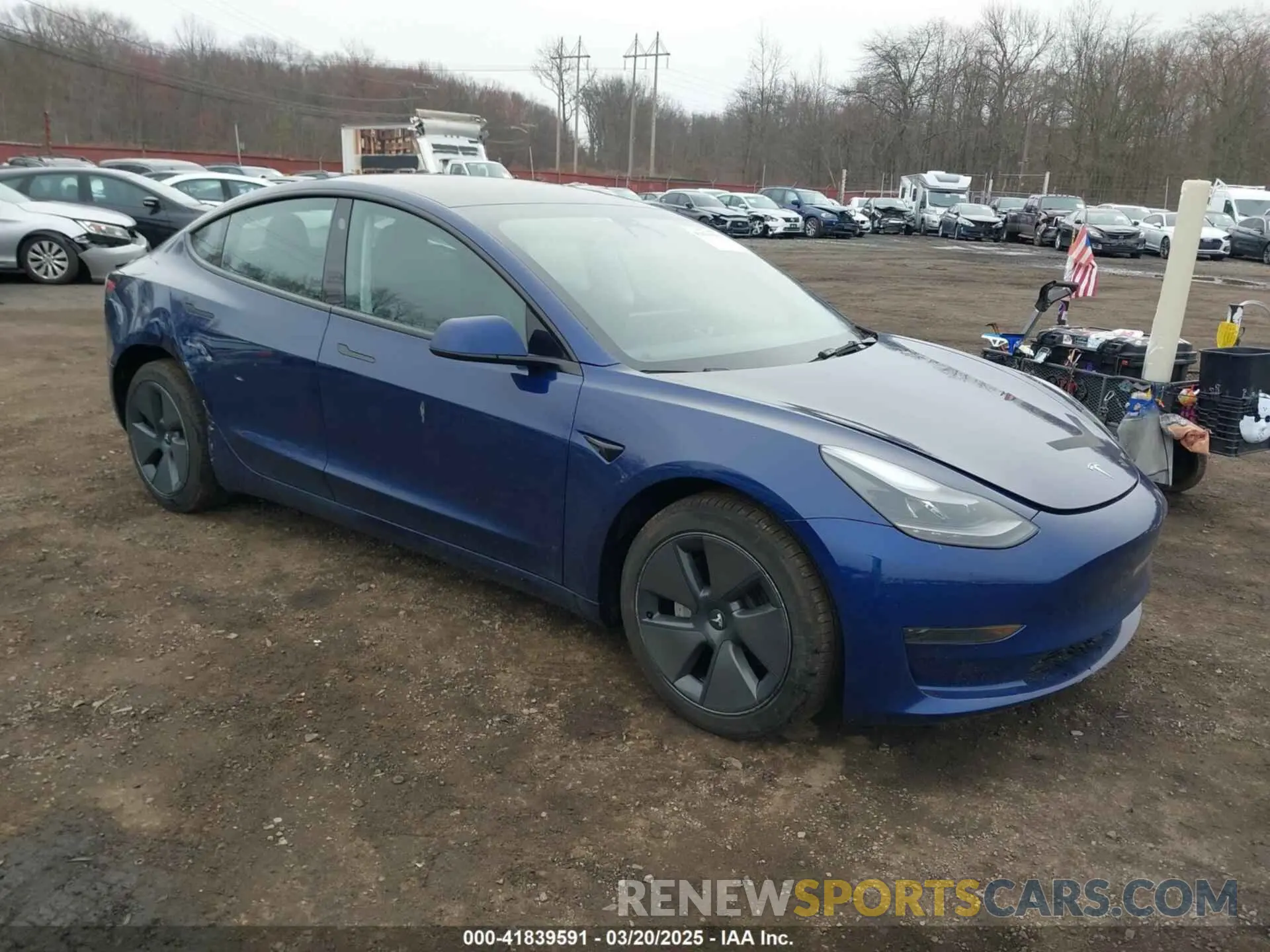 1 Photograph of a damaged car 5YJ3E1EA1PF664311 TESLA MODEL 3 2023