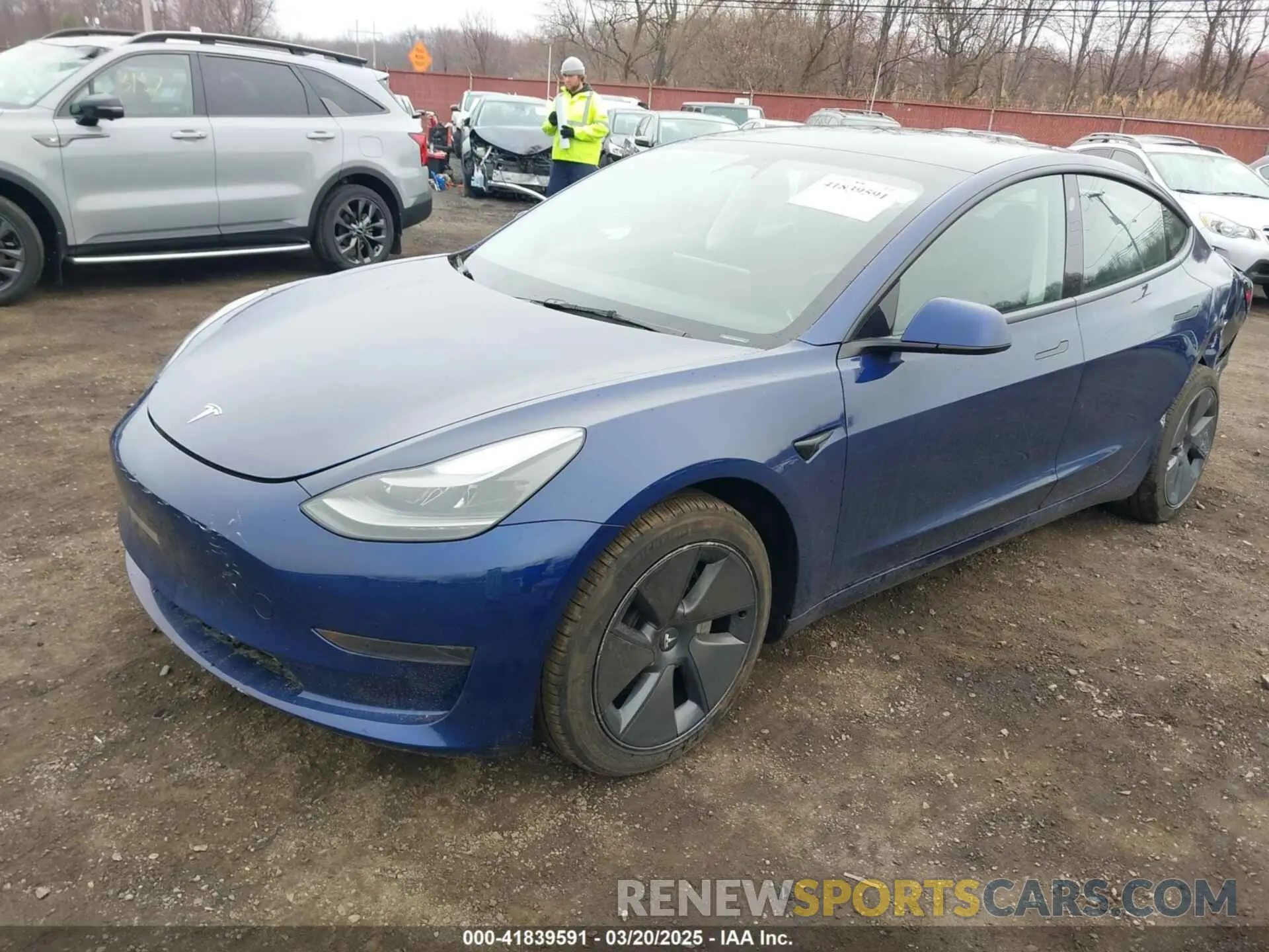 2 Photograph of a damaged car 5YJ3E1EA1PF664311 TESLA MODEL 3 2023