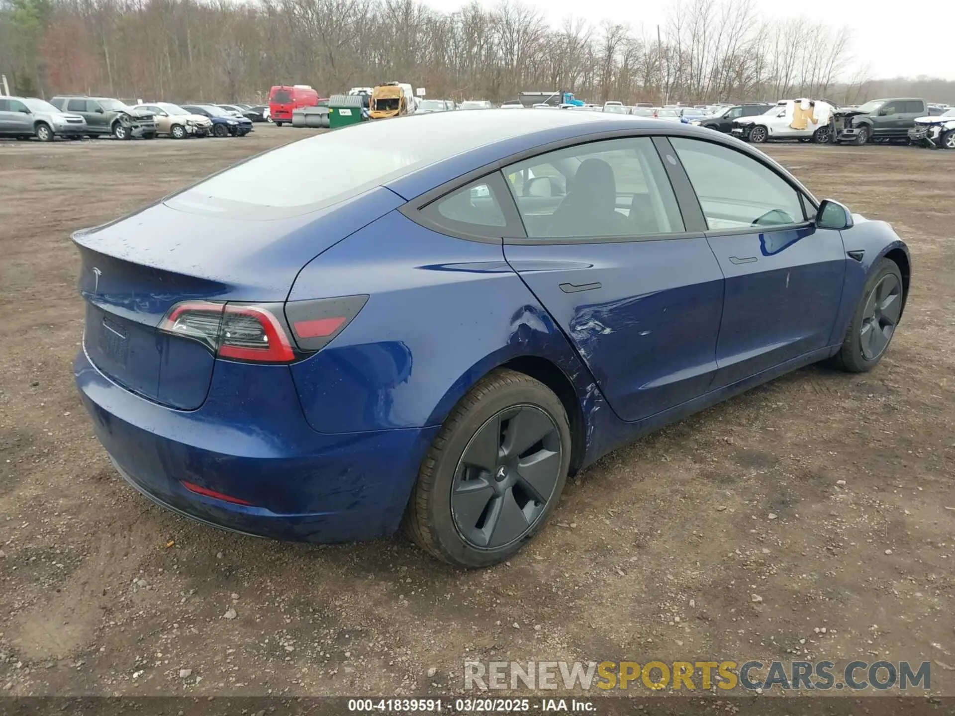 4 Photograph of a damaged car 5YJ3E1EA1PF664311 TESLA MODEL 3 2023
