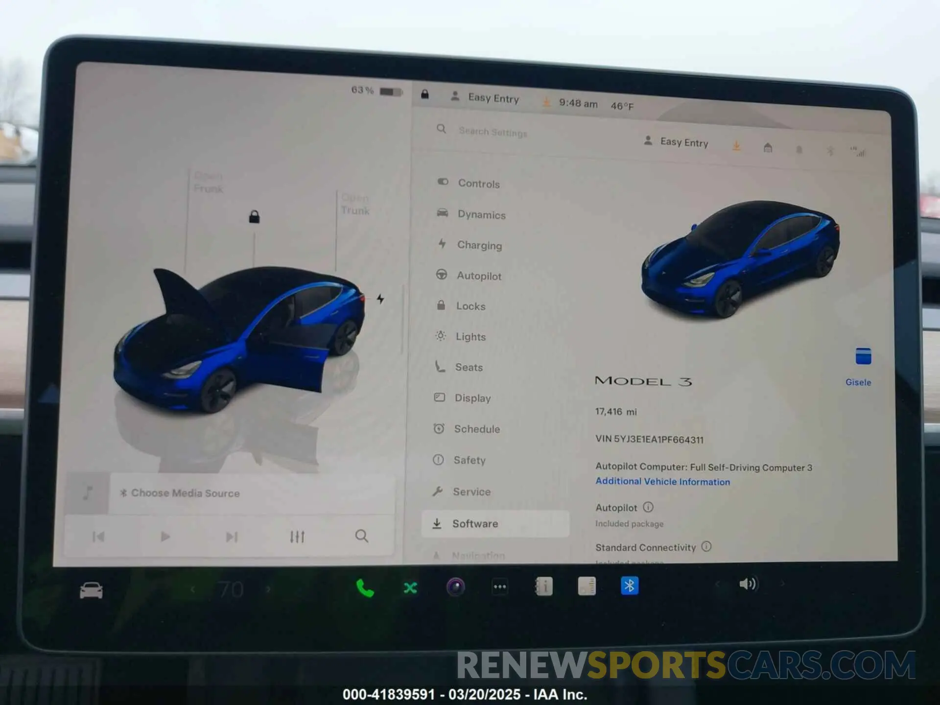 7 Photograph of a damaged car 5YJ3E1EA1PF664311 TESLA MODEL 3 2023