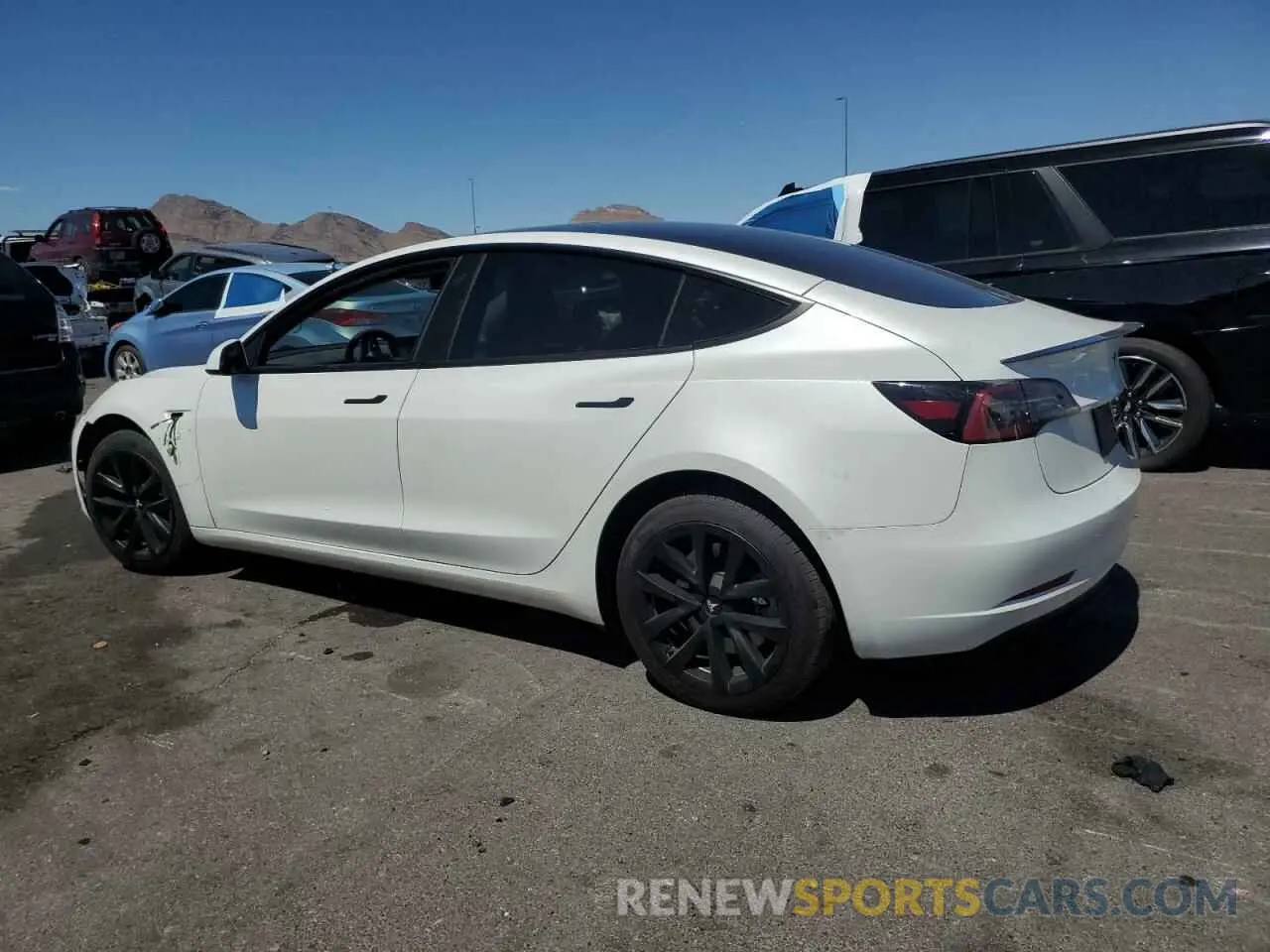 2 Photograph of a damaged car 5YJ3E1EA1PF665006 TESLA MODEL 3 2023