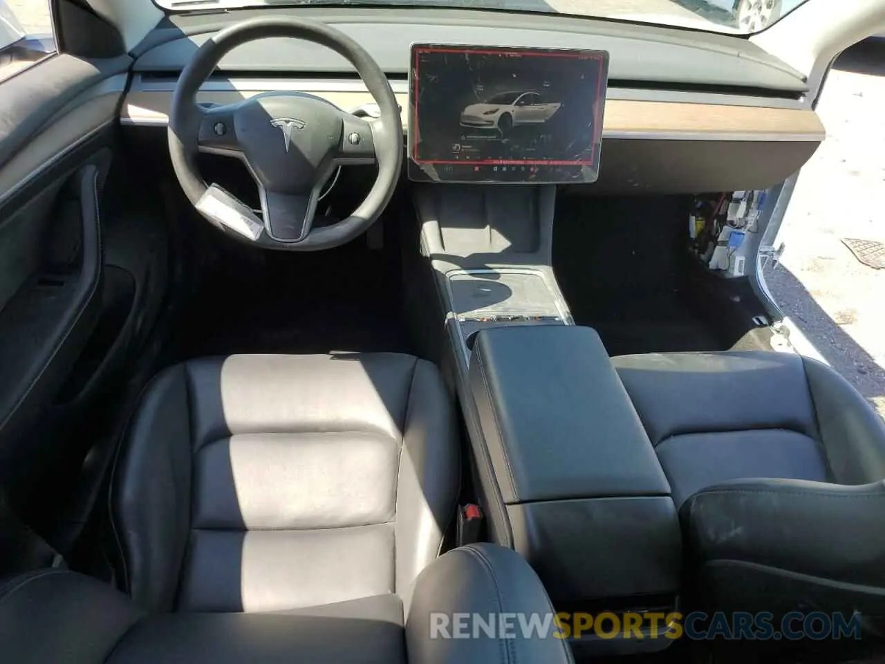 8 Photograph of a damaged car 5YJ3E1EA1PF665006 TESLA MODEL 3 2023
