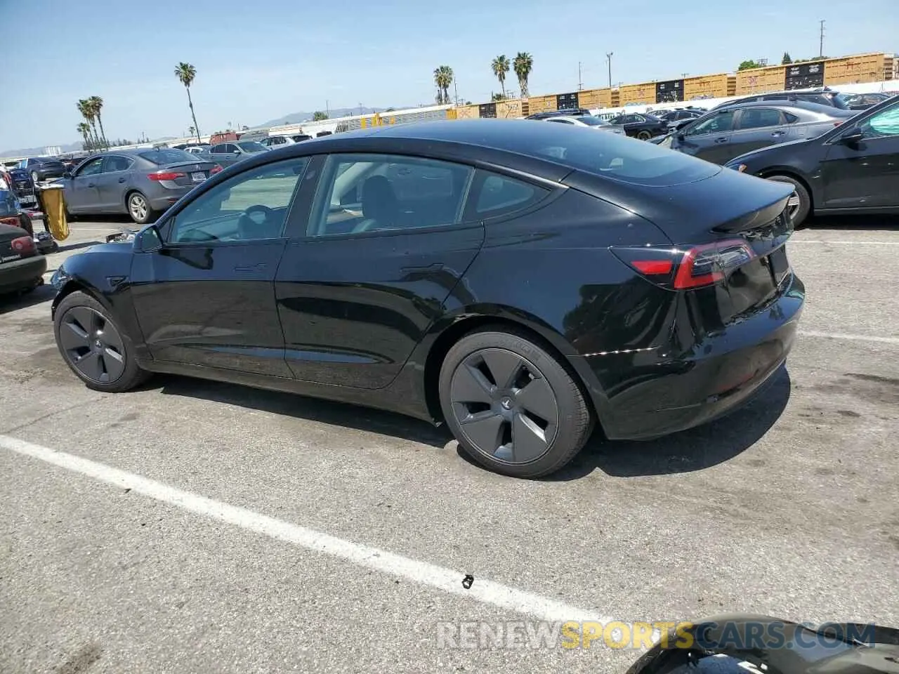 2 Photograph of a damaged car 5YJ3E1EA1PF665572 TESLA MODEL 3 2023