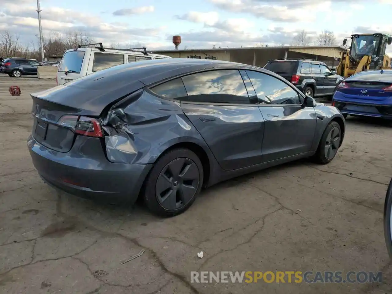 3 Photograph of a damaged car 5YJ3E1EA1PF675843 TESLA MODEL 3 2023