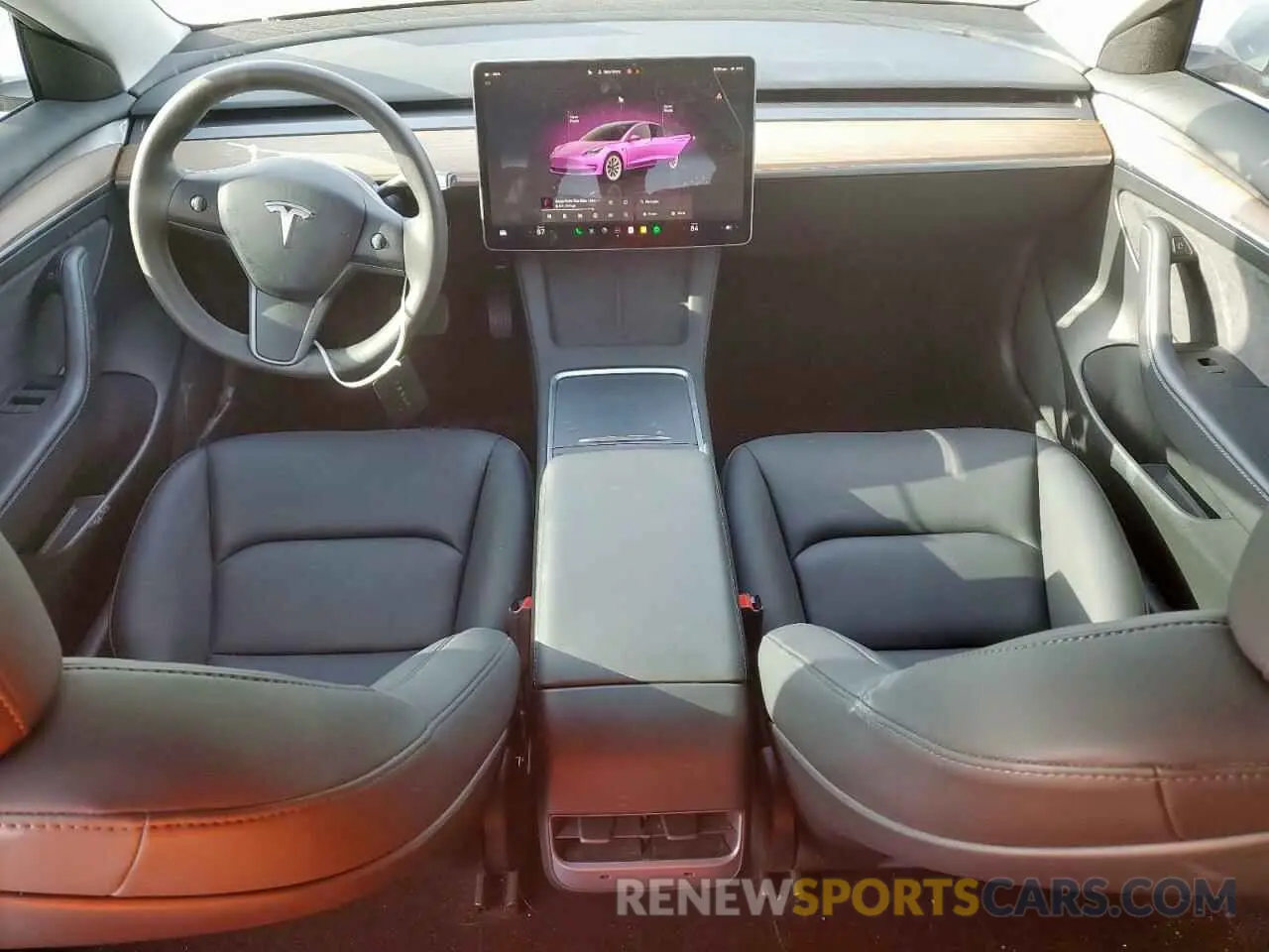 8 Photograph of a damaged car 5YJ3E1EA1PF677494 TESLA MODEL 3 2023