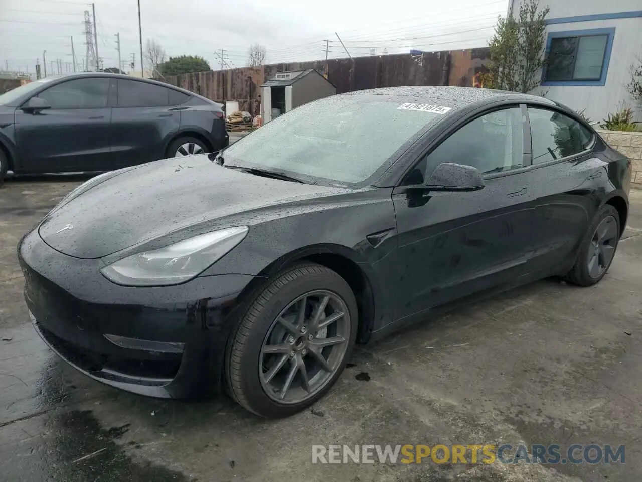 1 Photograph of a damaged car 5YJ3E1EA1PF677592 TESLA MODEL 3 2023